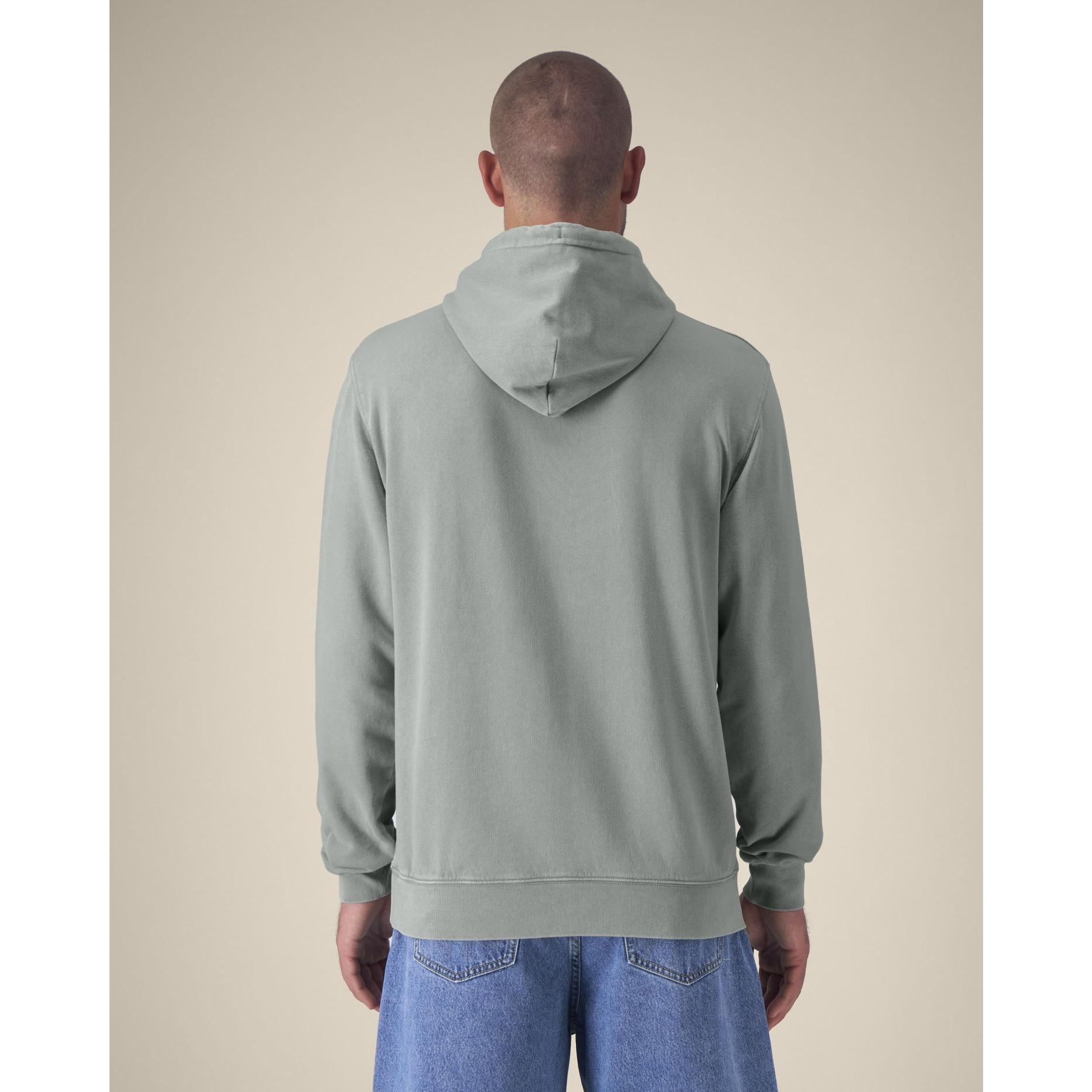 Hanorac cu glugă Unisex Archer Vintage G. Dyed Misty Grey 2XS