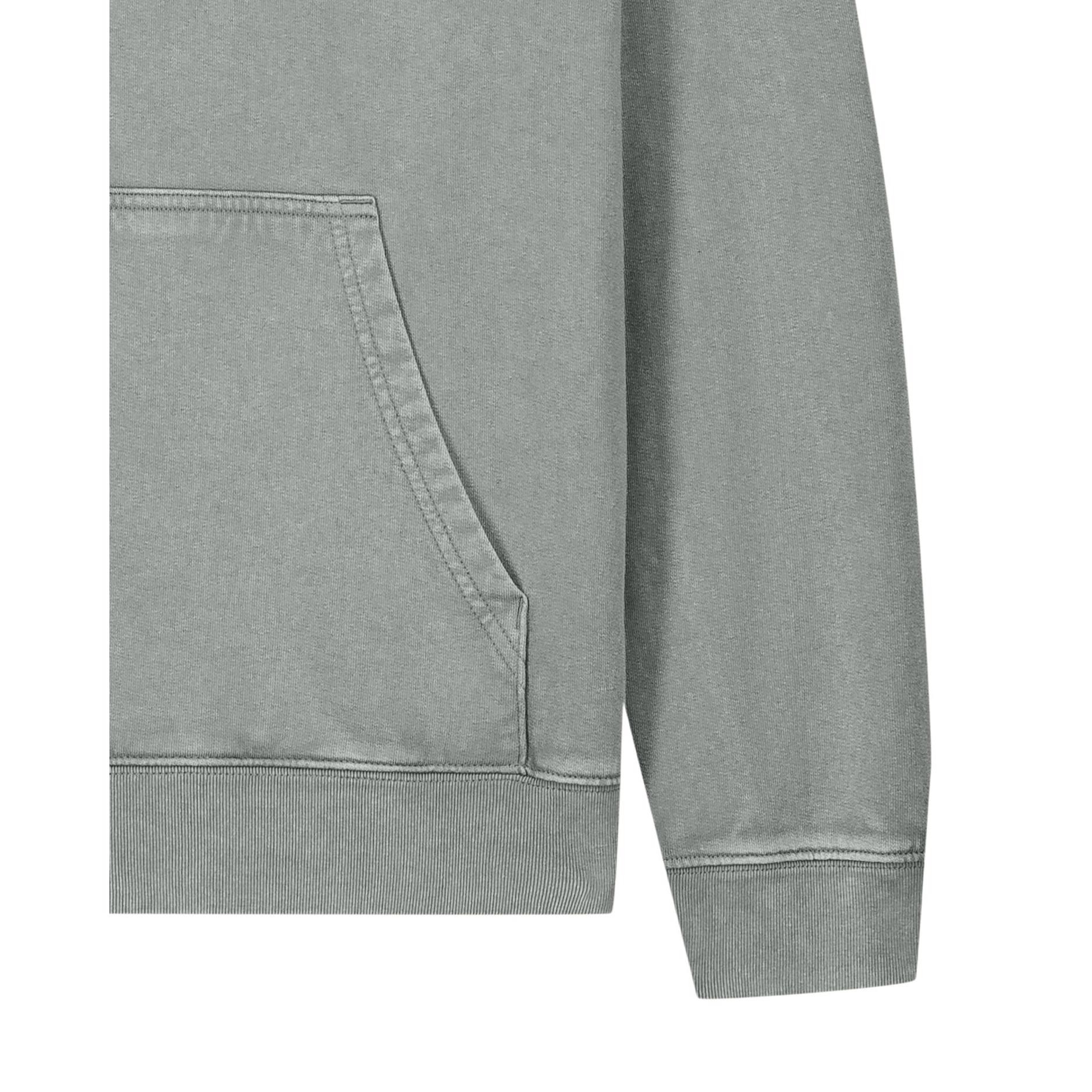 Hanorac cu glugă Unisex Archer Vintage G. Dyed Misty Grey 2XS