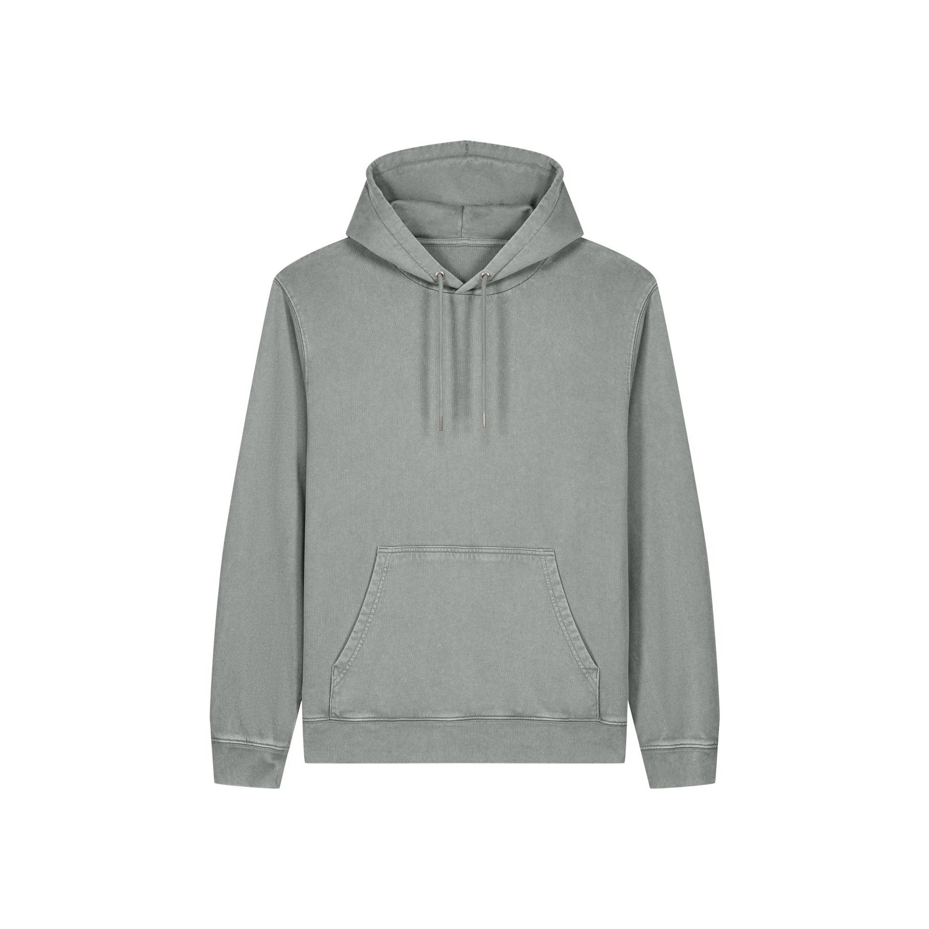 Hanorac cu glugă Unisex Archer Vintage G. Dyed Misty Grey 2XS