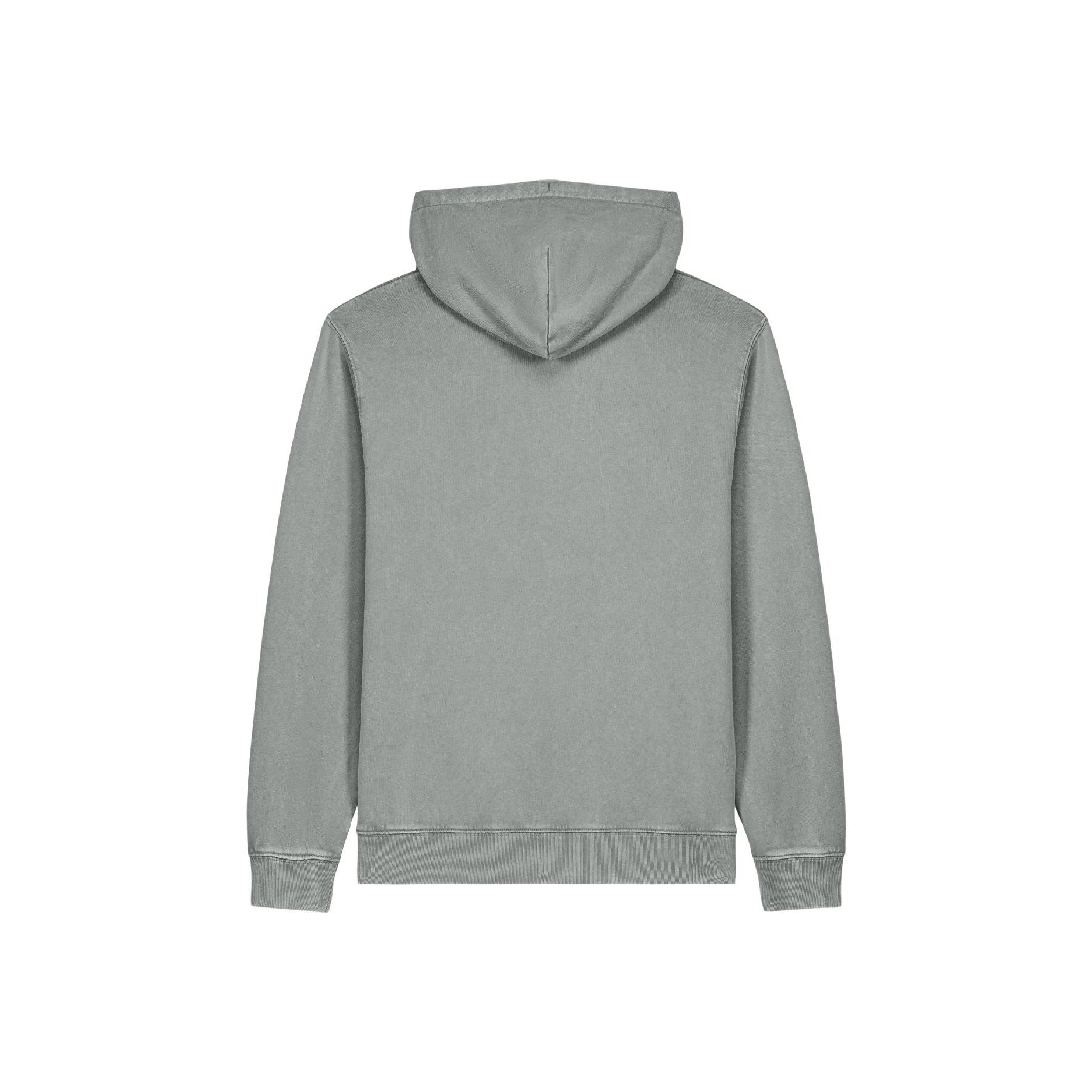 Hanorac cu glugă Unisex Archer Vintage G. Dyed Misty Grey 2XS