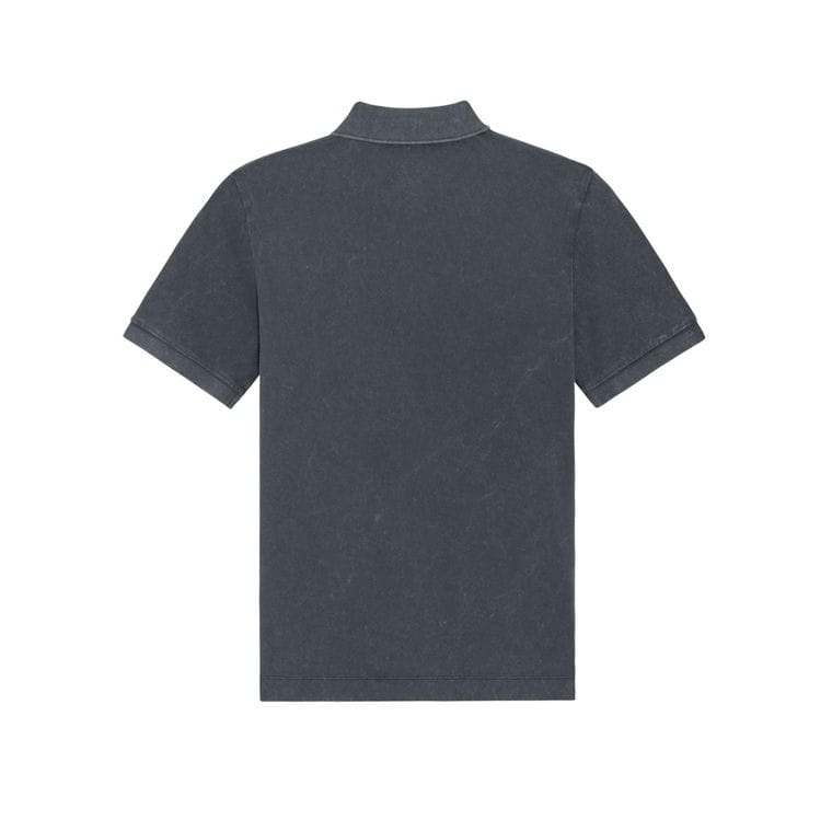 Tricou Unisex Polo Prepster Vintage G. Dyed Aged India Ink Grey