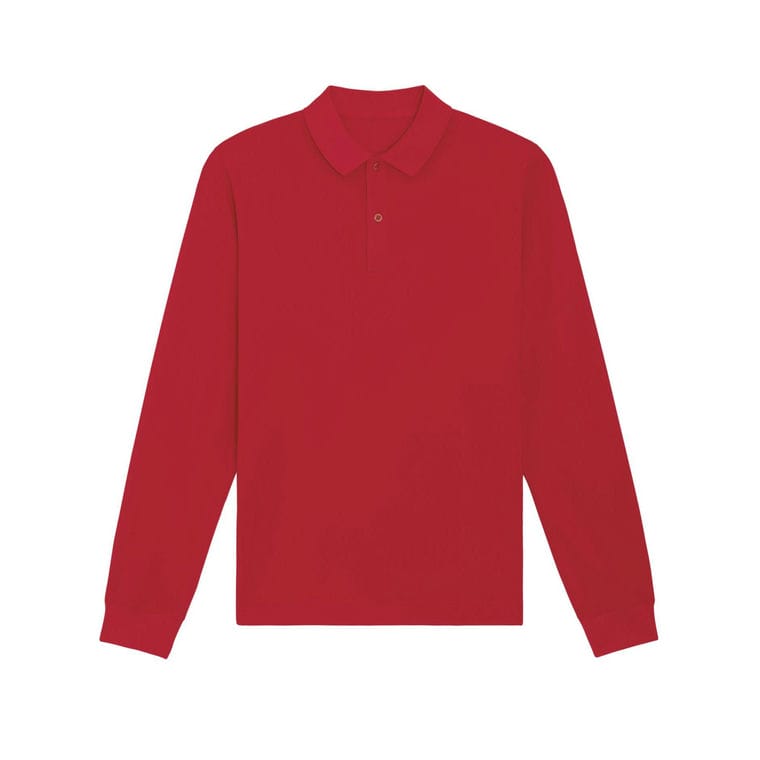 Bluză cu mâneci lungi Polo Unisex Prepster Red