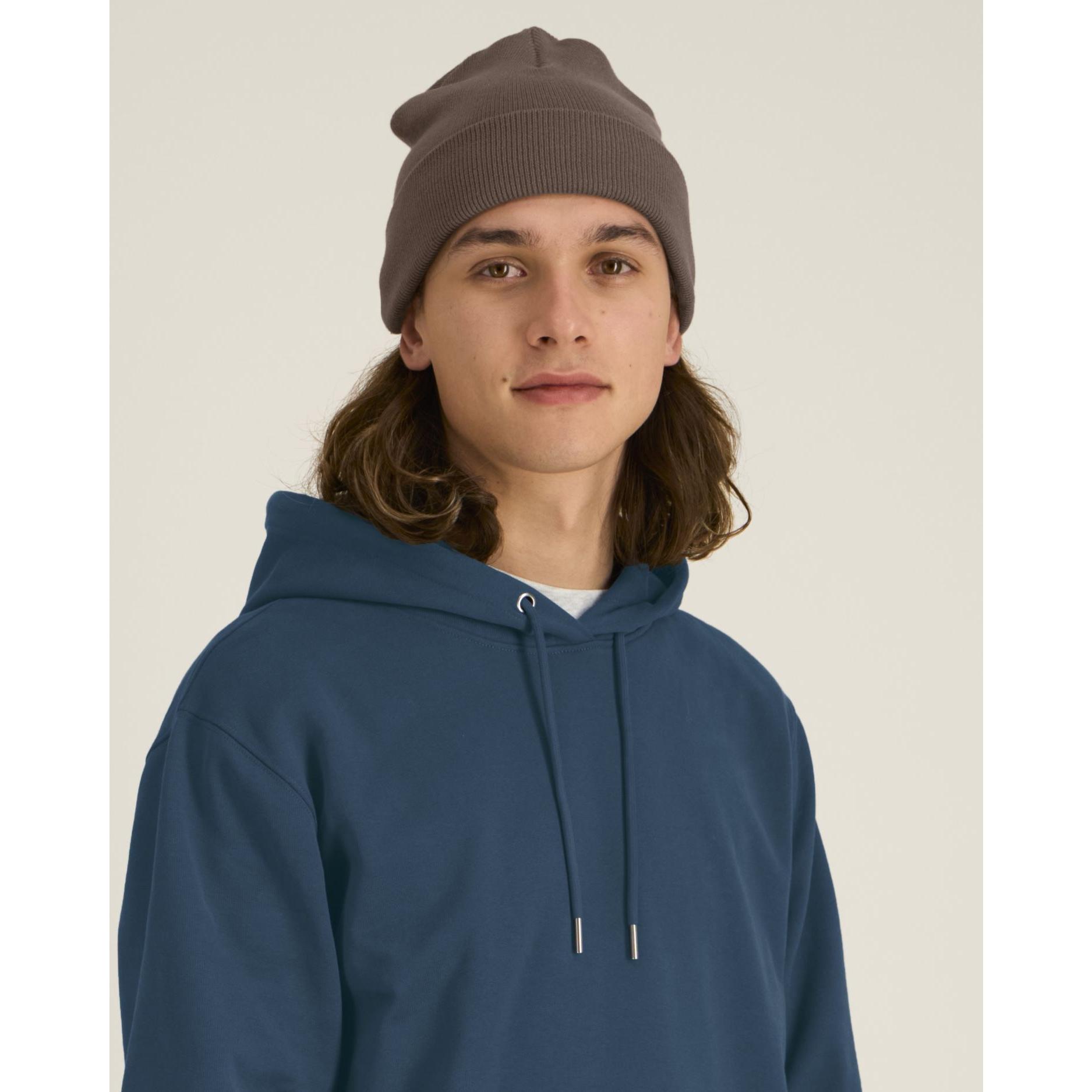 Căciulă Unisex Rib  Mocha