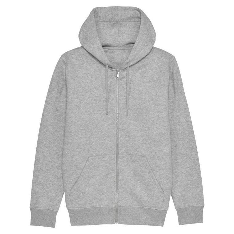 Hanorac cu fermoar Unisex Cultivator Heather Grey