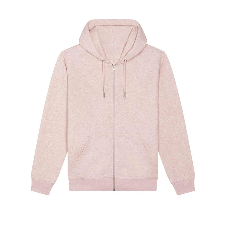 Hanorac cu fermoar Unisex Cultivator Cream Heather Pink XS