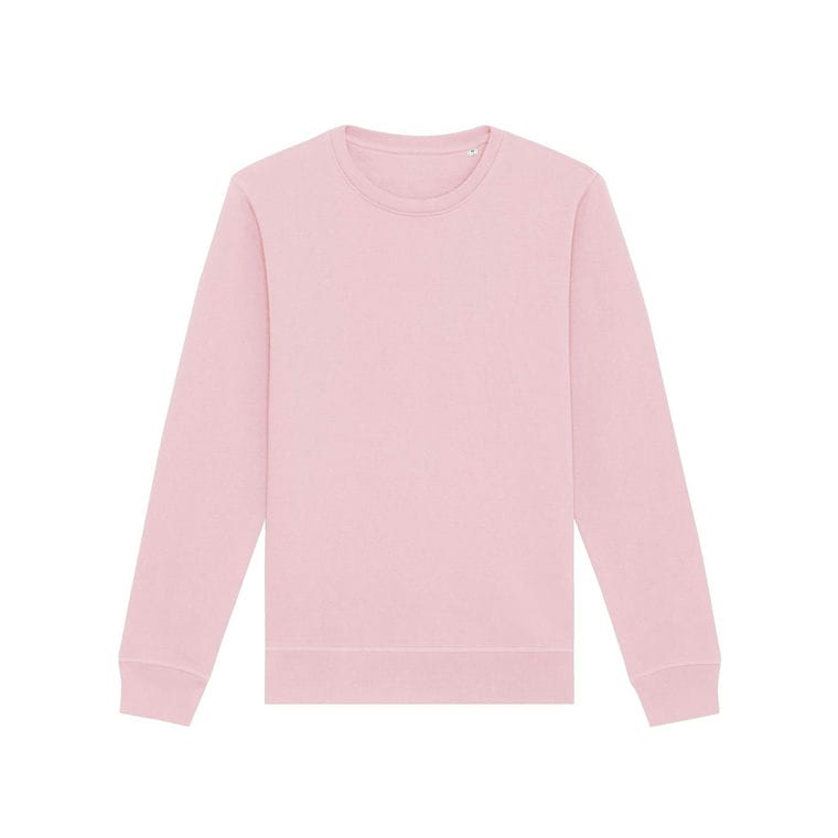 Bluză cu guler rotund Unisex Roller Cotton Pink S