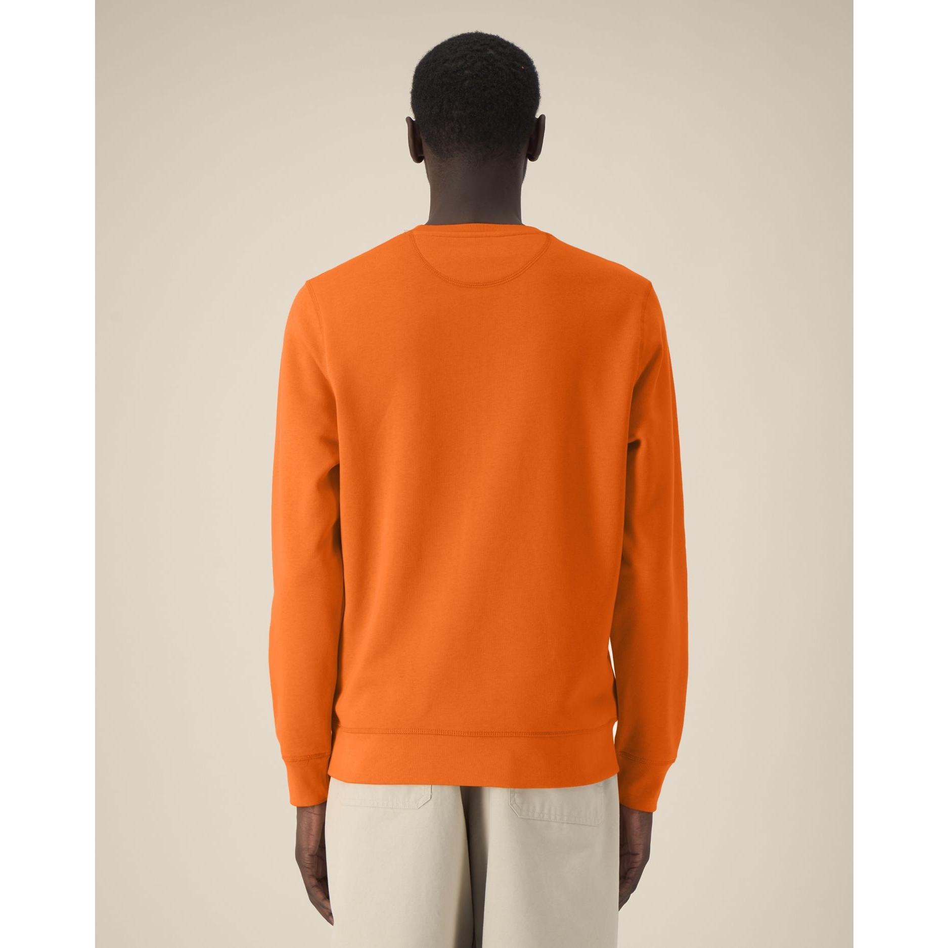 Bluză cu guler rotund Unisex Roller Bright Orange M