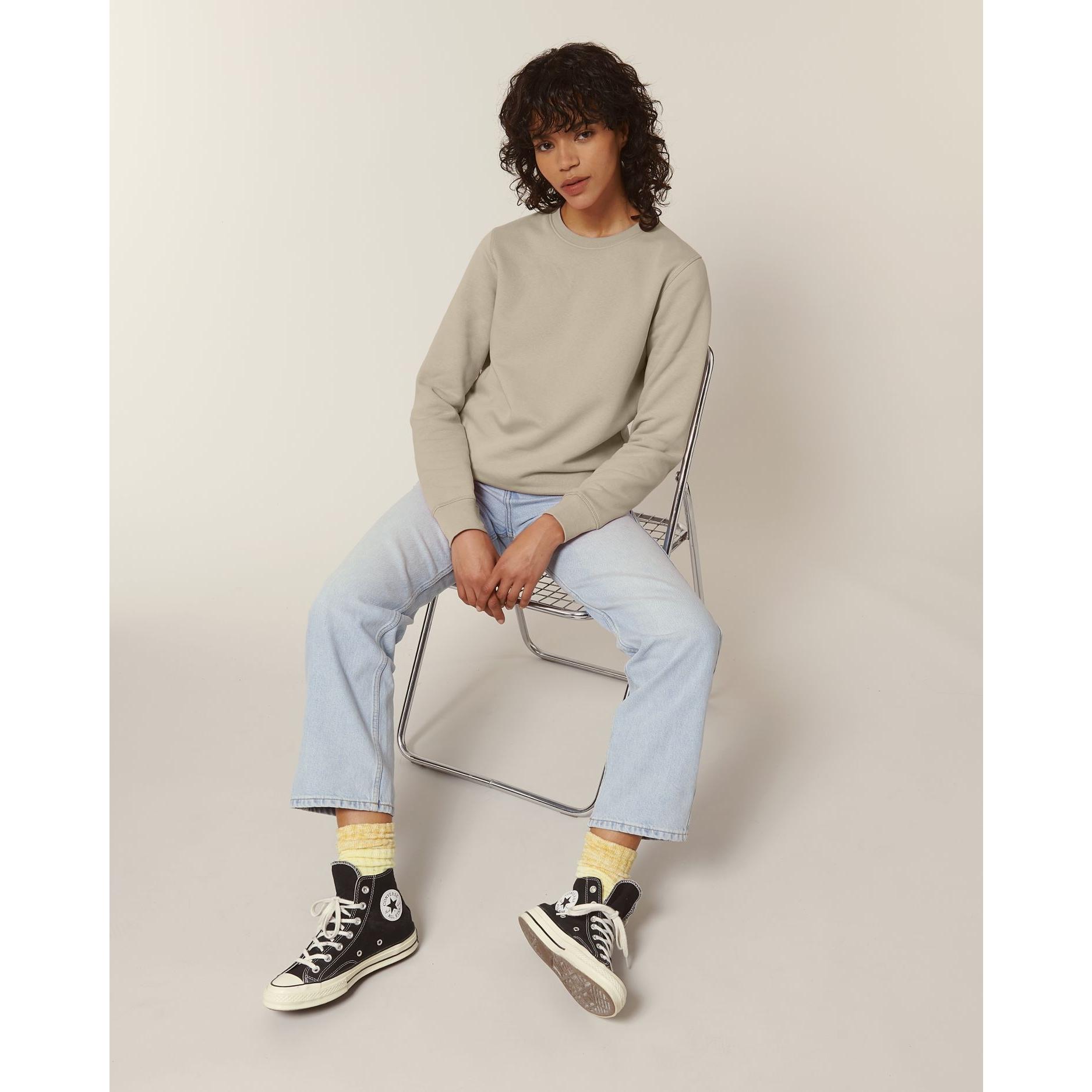Bluză cu guler rotund Unisex Roller Desert Dust 2XS