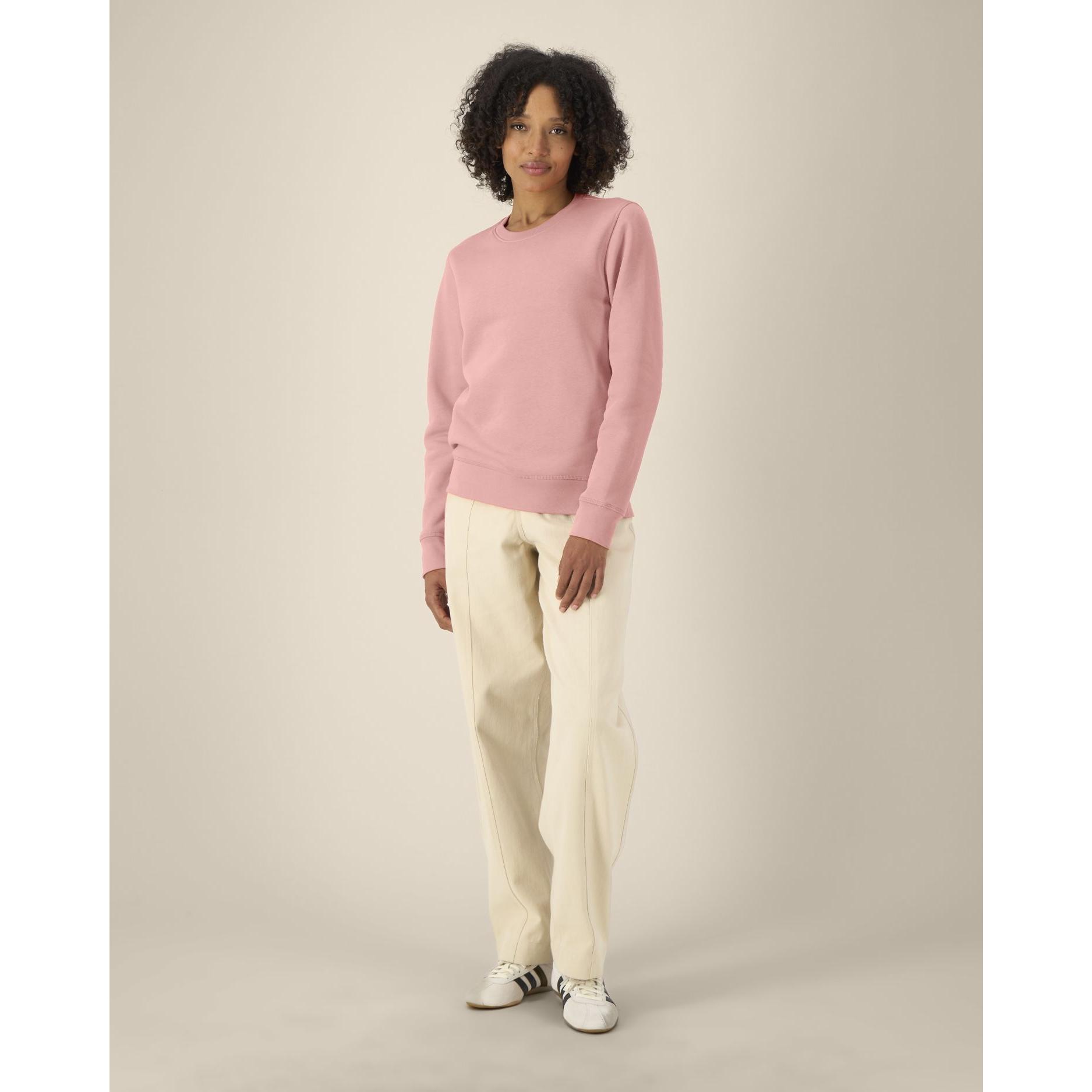 Bluză cu guler rotund Unisex Roller Canyon Pink S
