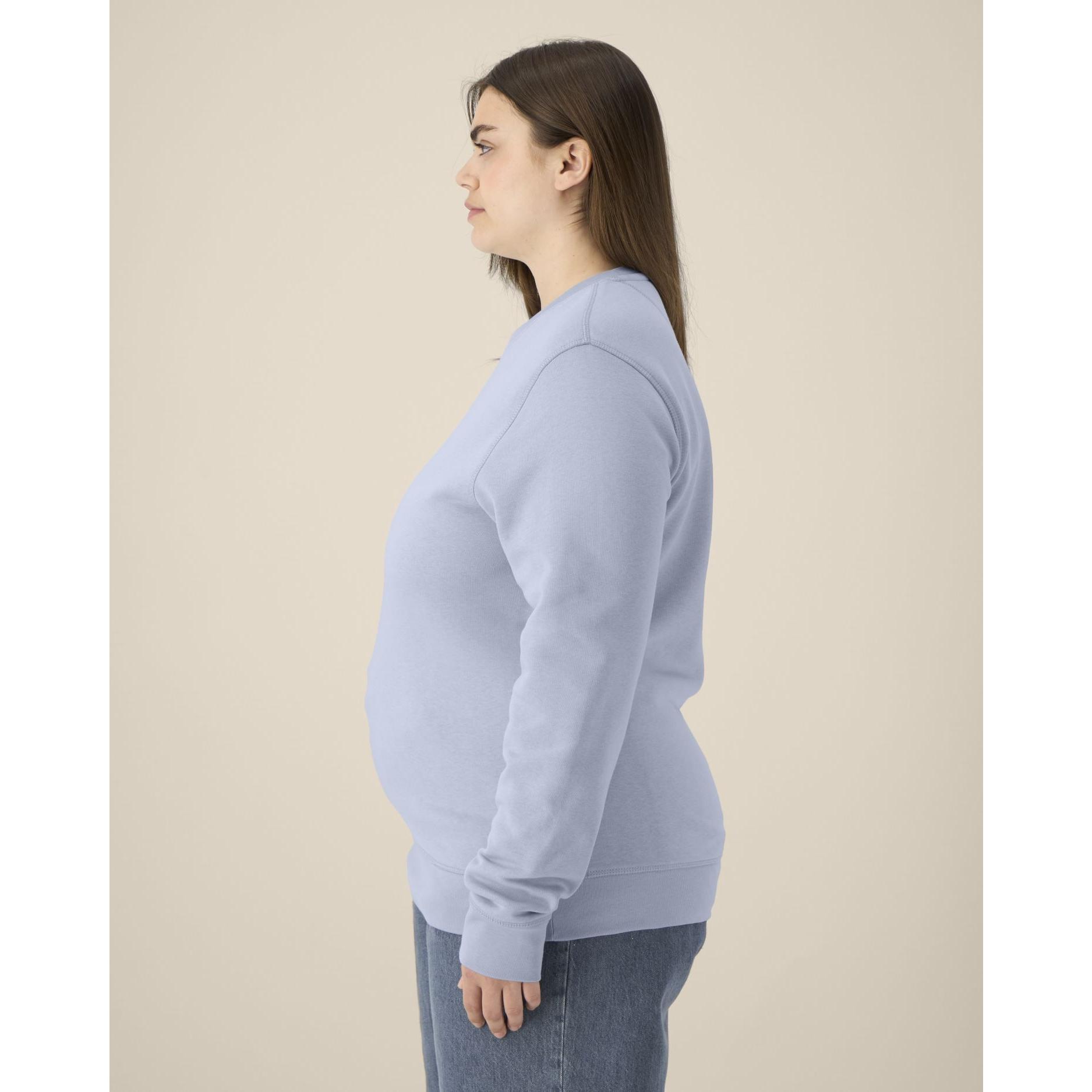 Bluză cu guler rotund Unisex Roller Serene Blue S