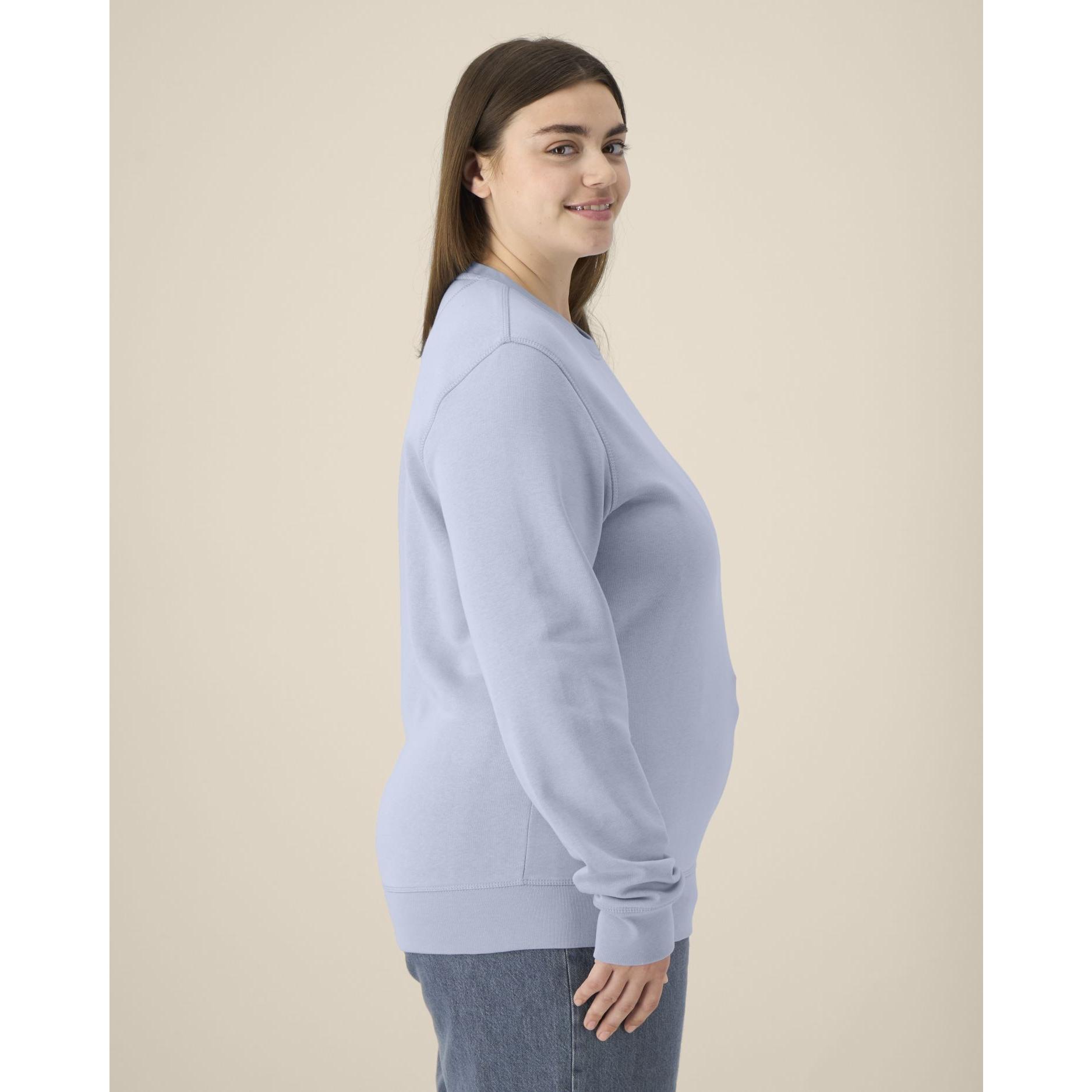 Bluză cu guler rotund Unisex Roller Serene Blue S