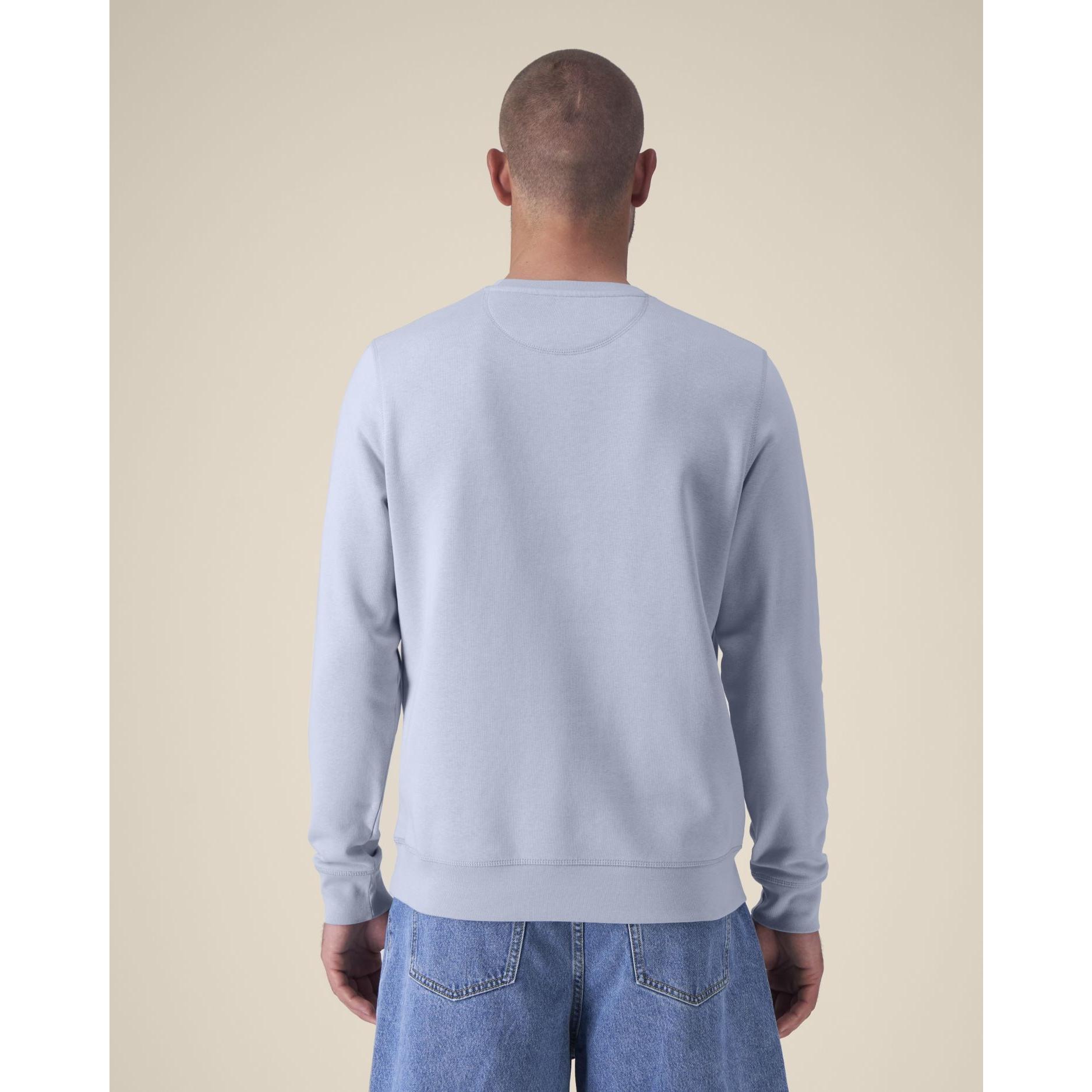 Bluză cu guler rotund Unisex Roller Serene Blue S