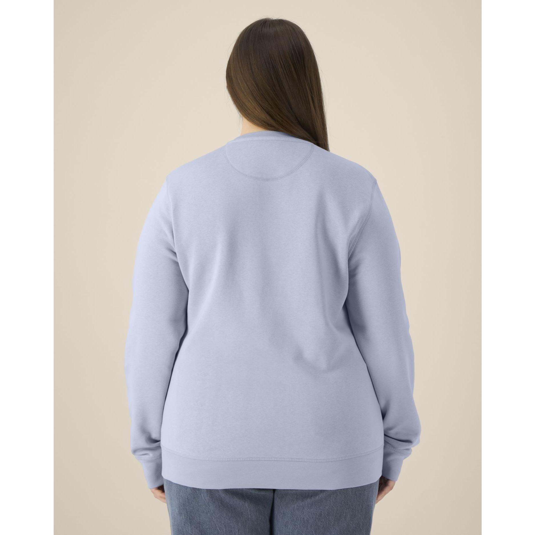Bluză cu guler rotund Unisex Roller Serene Blue S