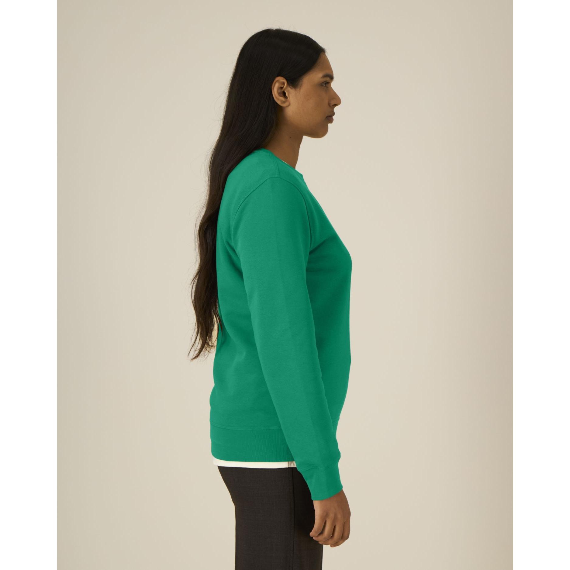 Bluză cu guler rotund Unisex Roller Verdant Green 2XS