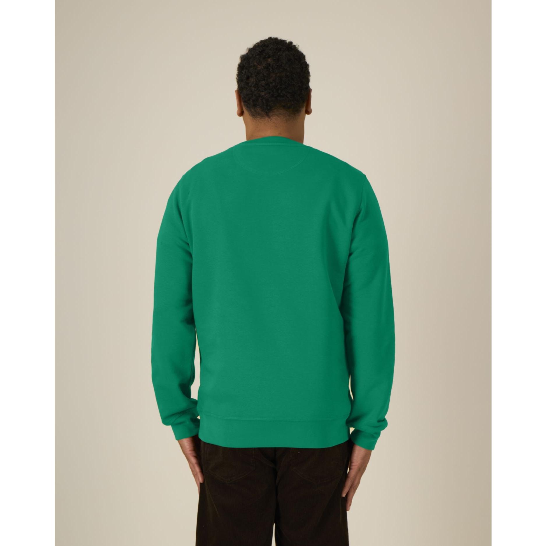 Bluză cu guler rotund Unisex Roller Verdant Green 2XS