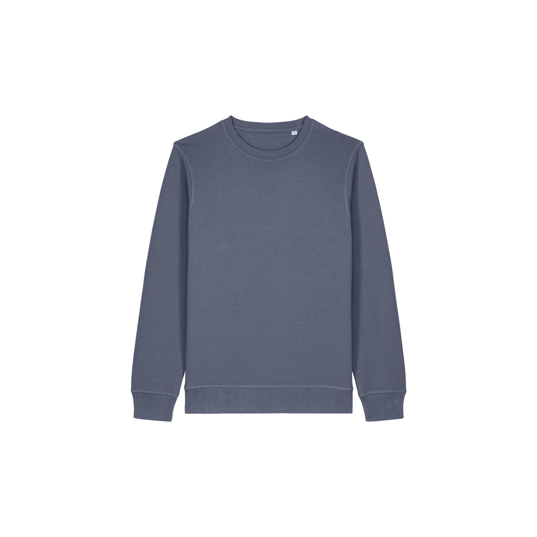 Bluză cu guler rotund Unisex Roller Blue Grey M