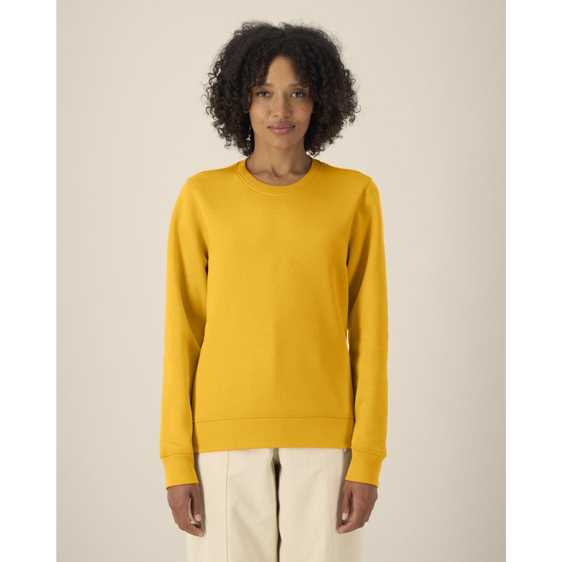 Bluză cu guler rotund Unisex Roller Spectra Yellow L