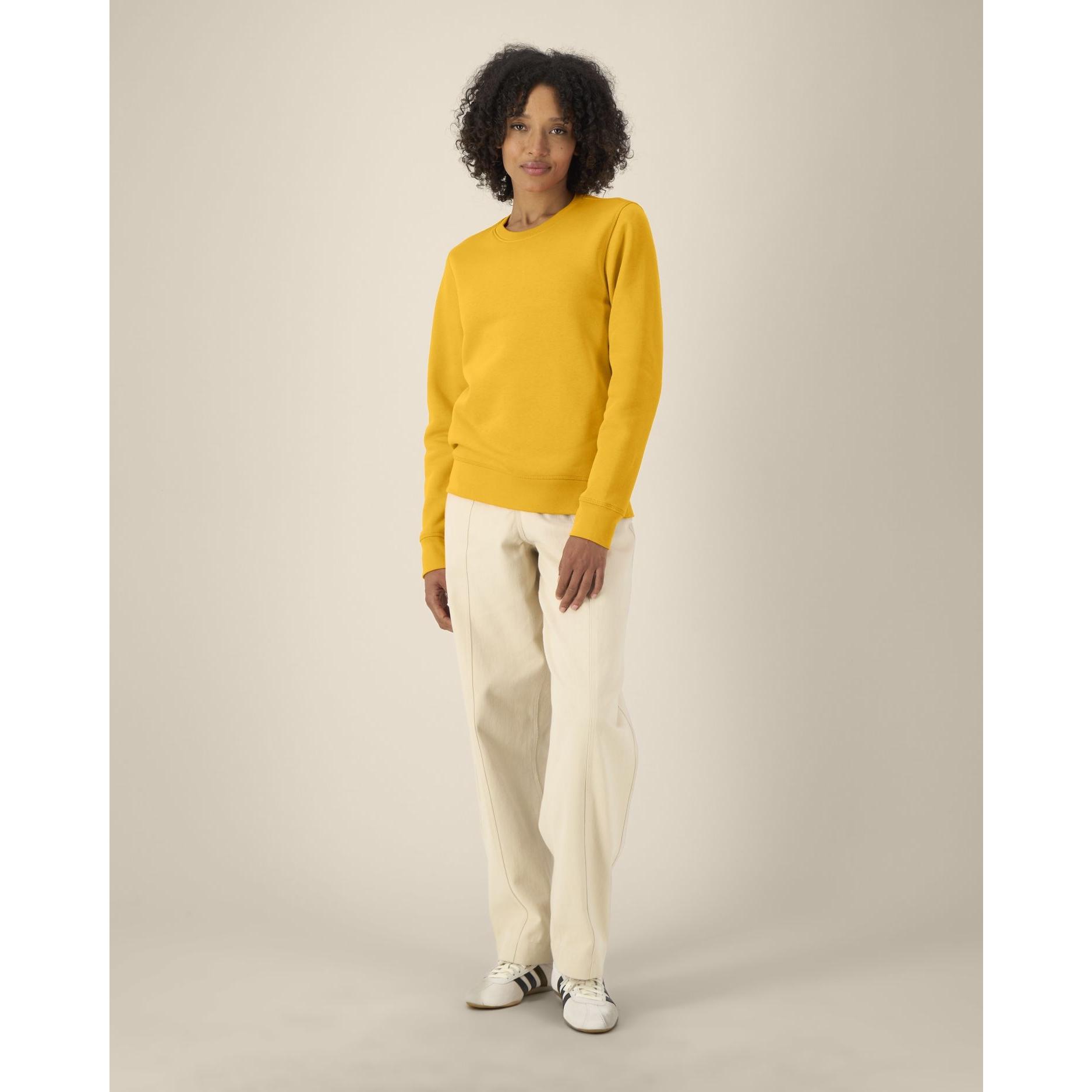 Bluză cu guler rotund Unisex Roller Spectra Yellow L