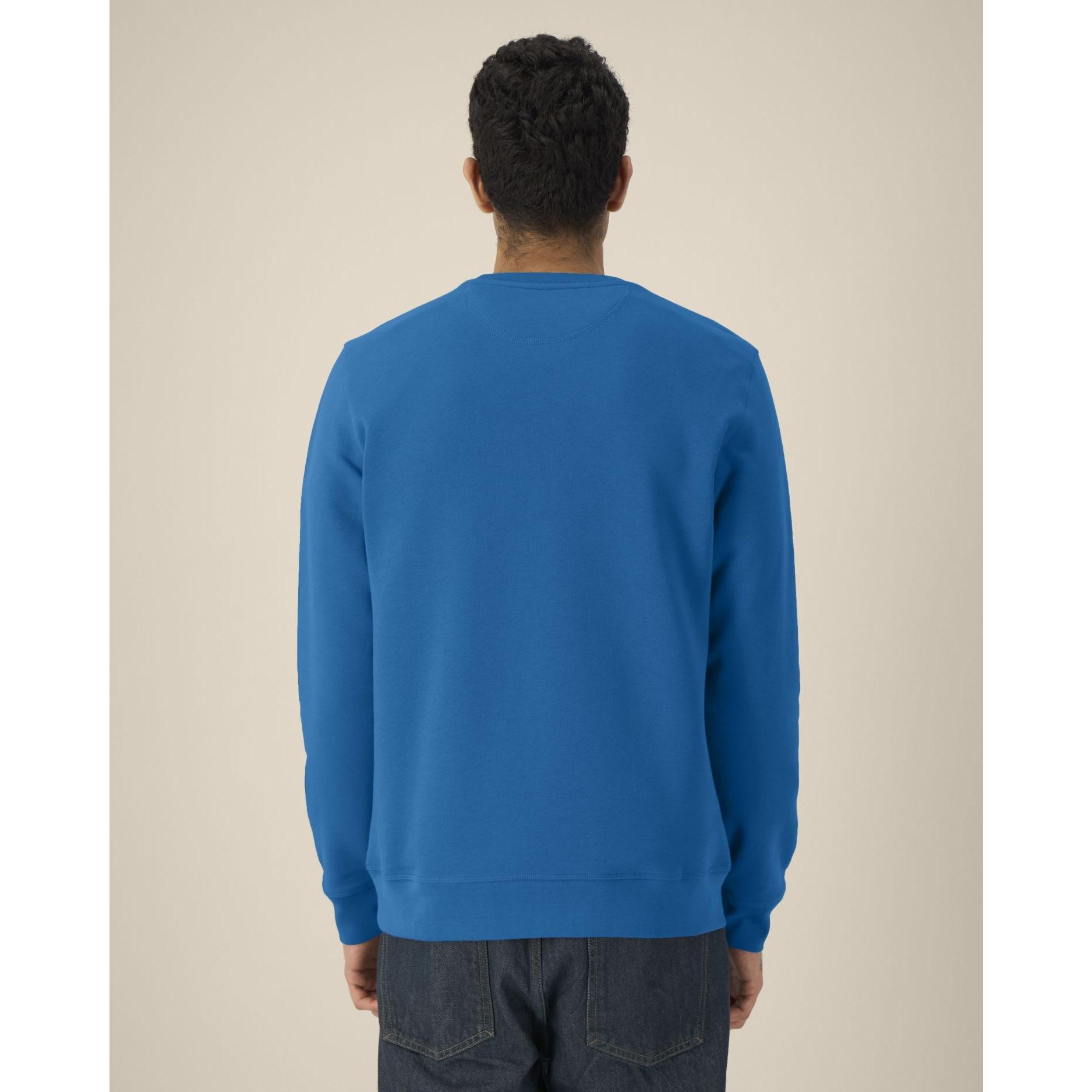 Bluză cu guler rotund Unisex Roller Royal Blue 4XL