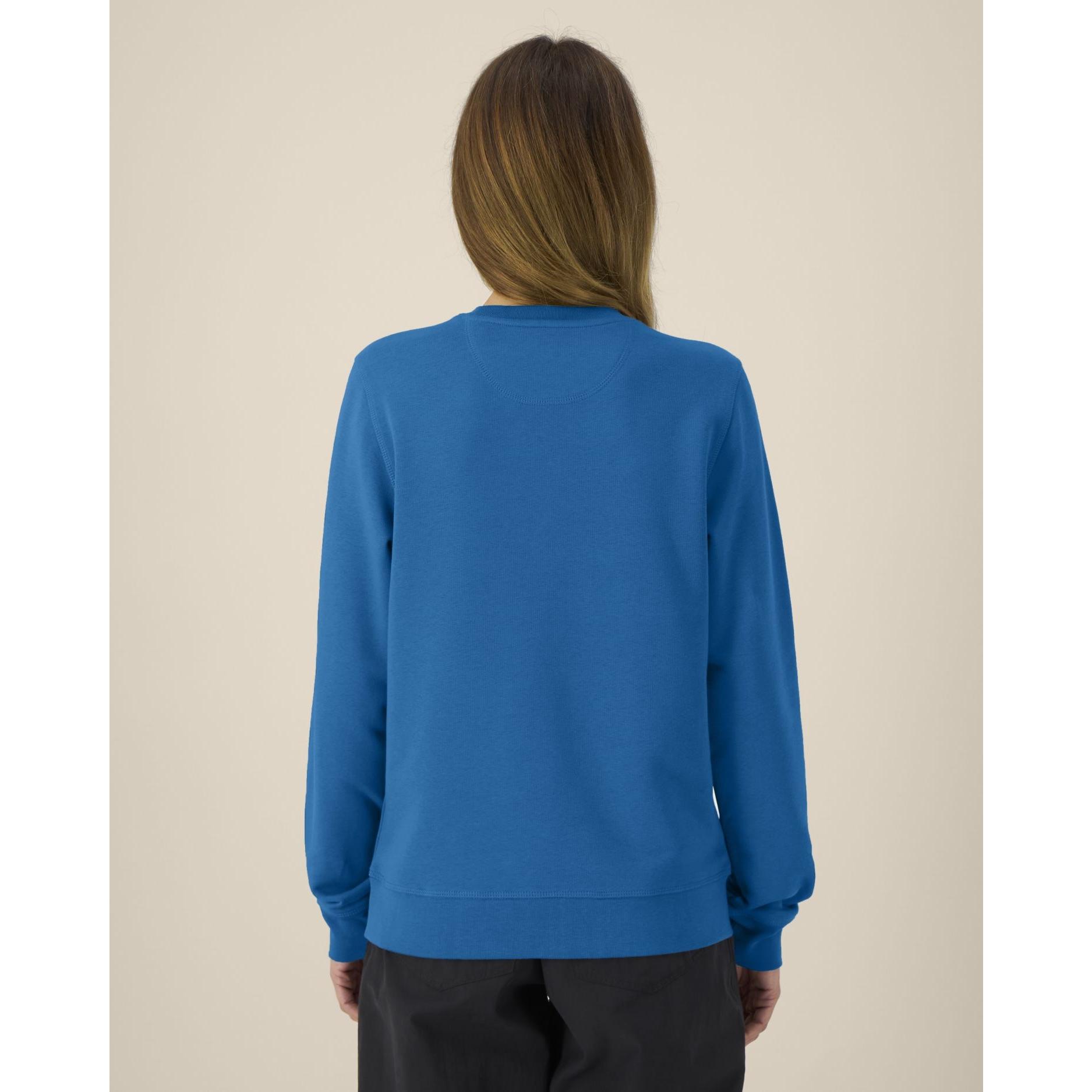 Bluză cu guler rotund Unisex Roller Royal Blue 4XL