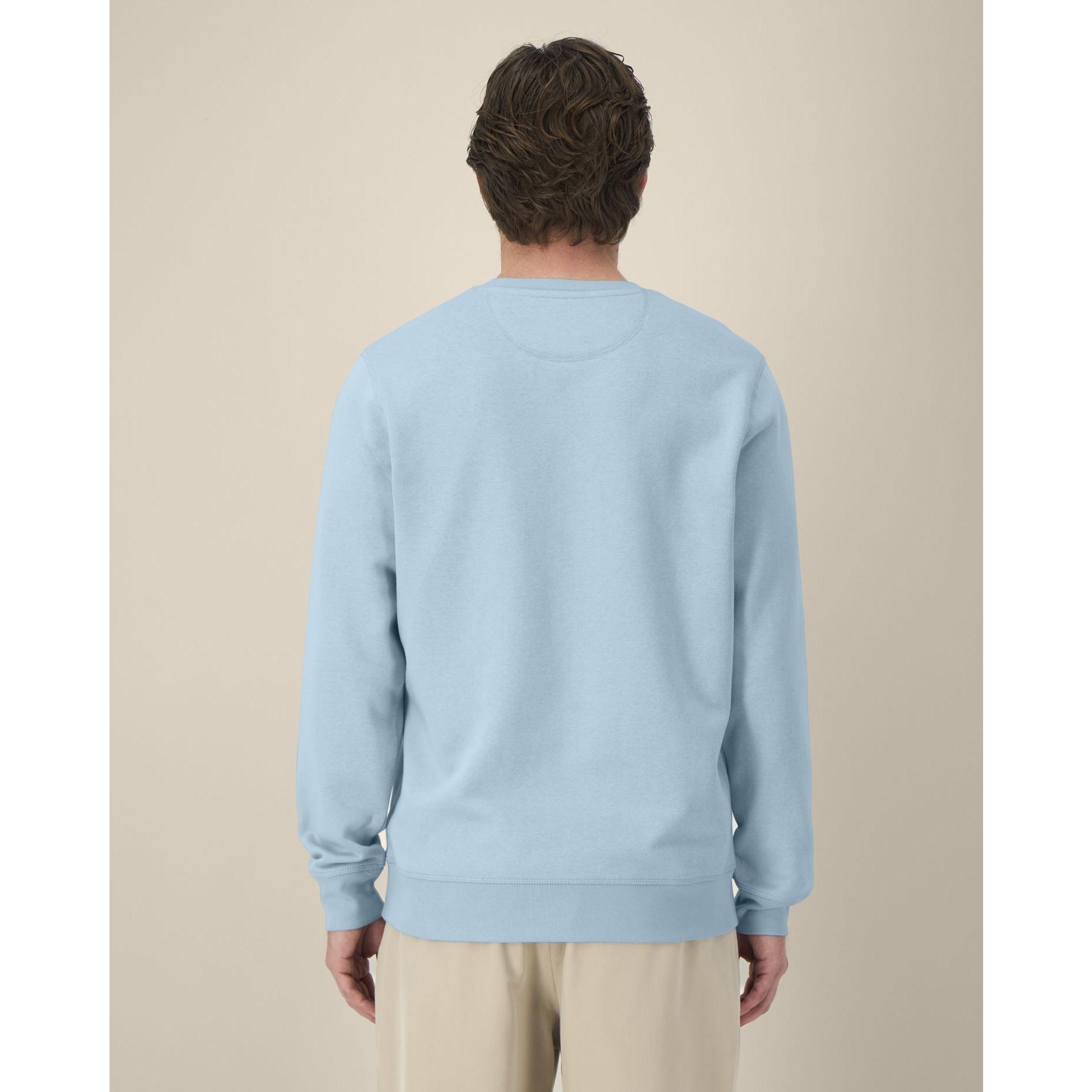 Bluză cu guler rotund Unisex Roller Sky blue 2XS
