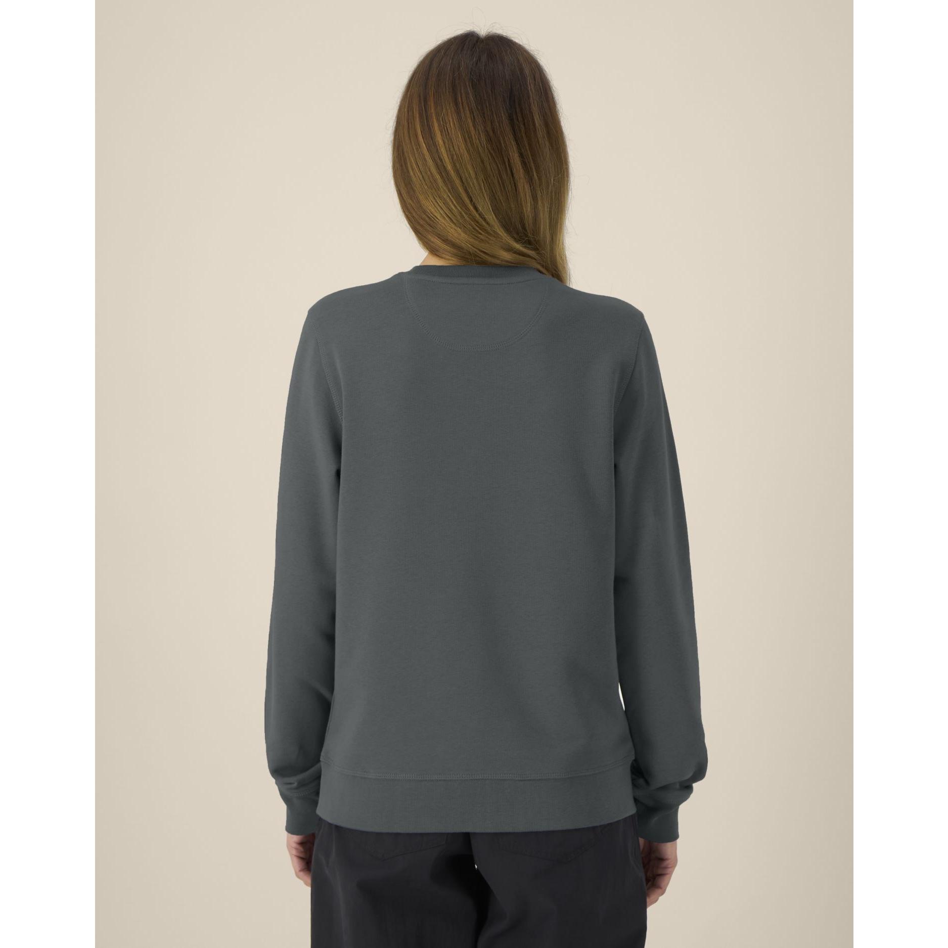 Bluză cu guler rotund Unisex Roller Anthracite 2XS