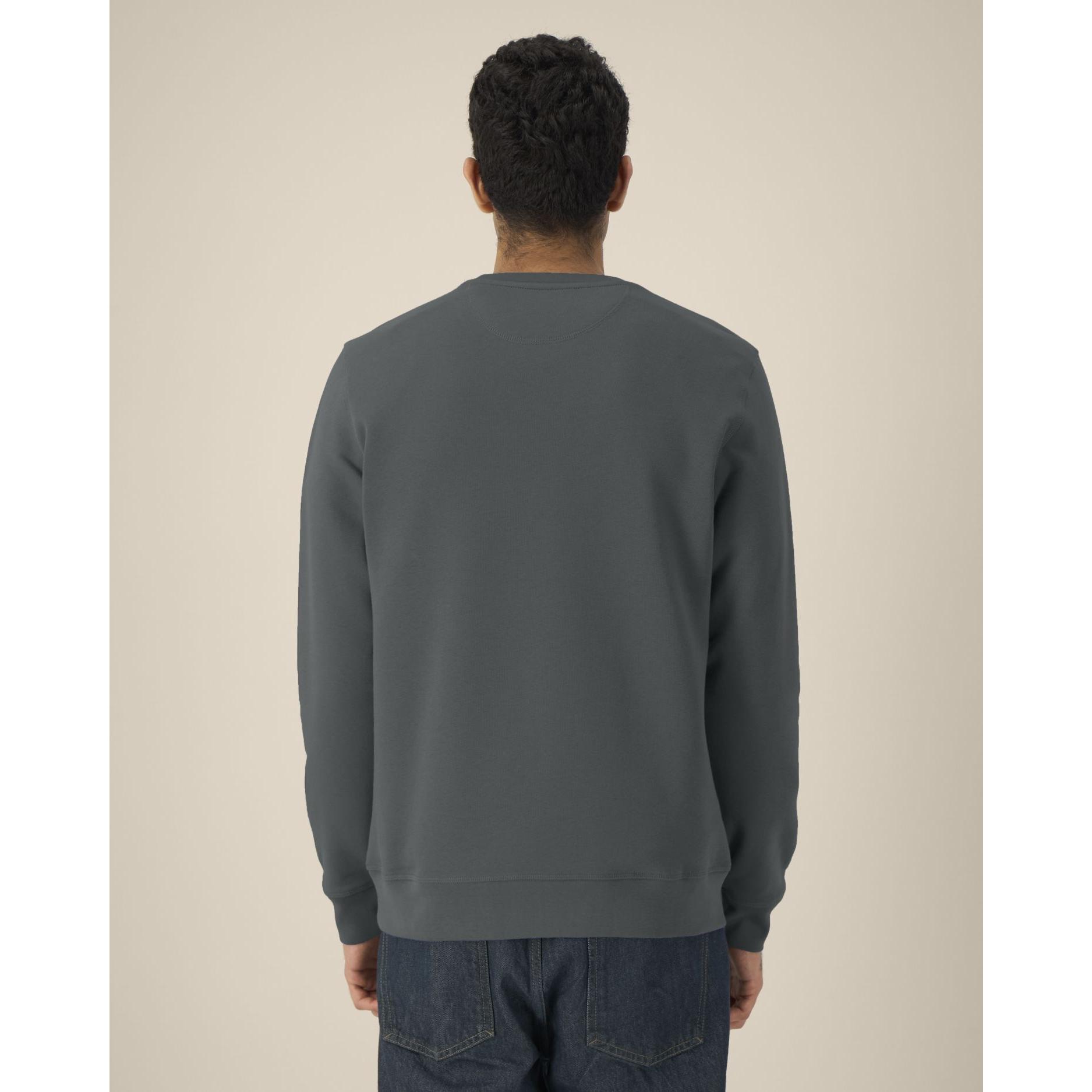 Bluză cu guler rotund Unisex Roller Anthracite 2XS