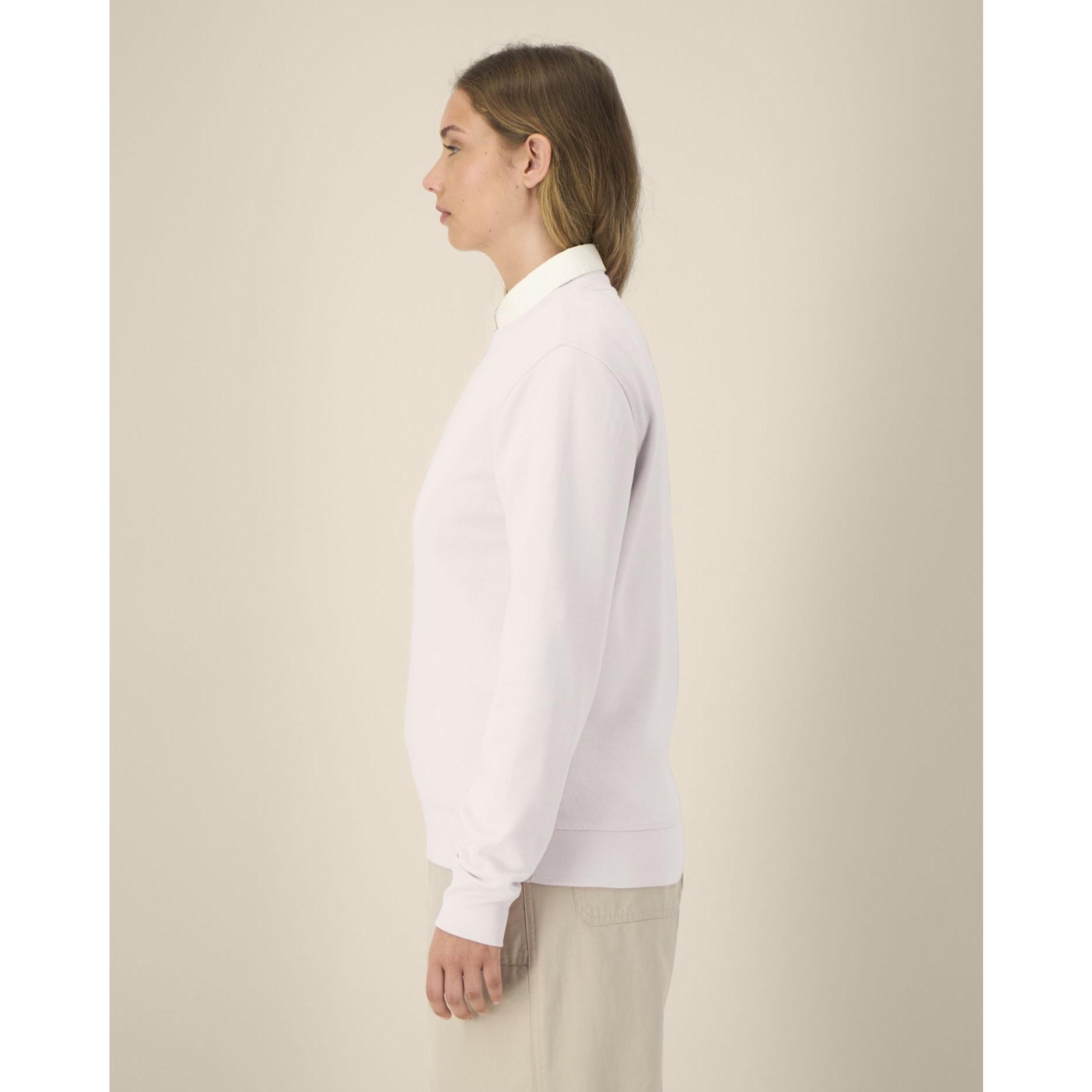 Bluză cu guler rotund Unisex Roller Vintage White 2XS