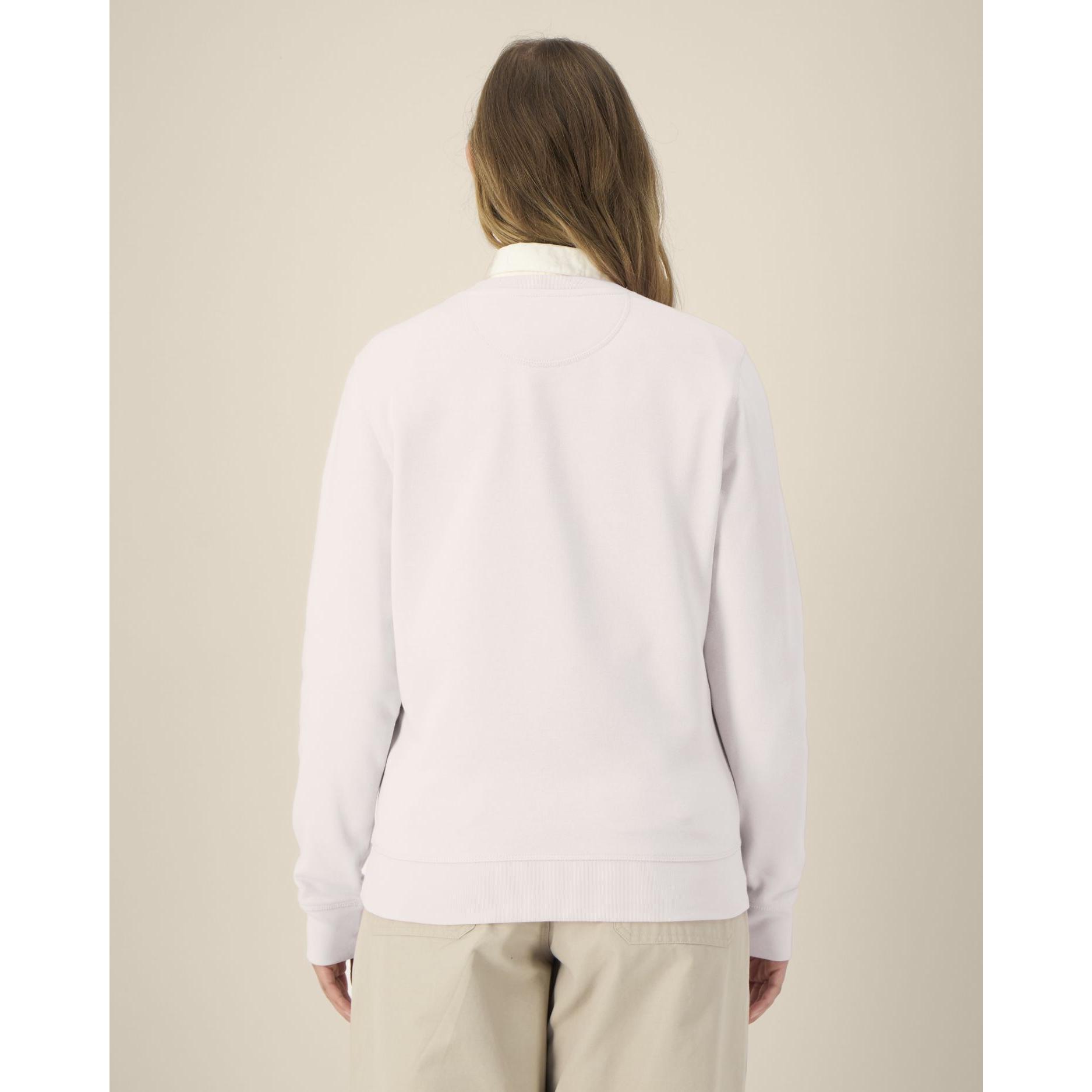 Bluză cu guler rotund Unisex Roller Vintage White 2XS