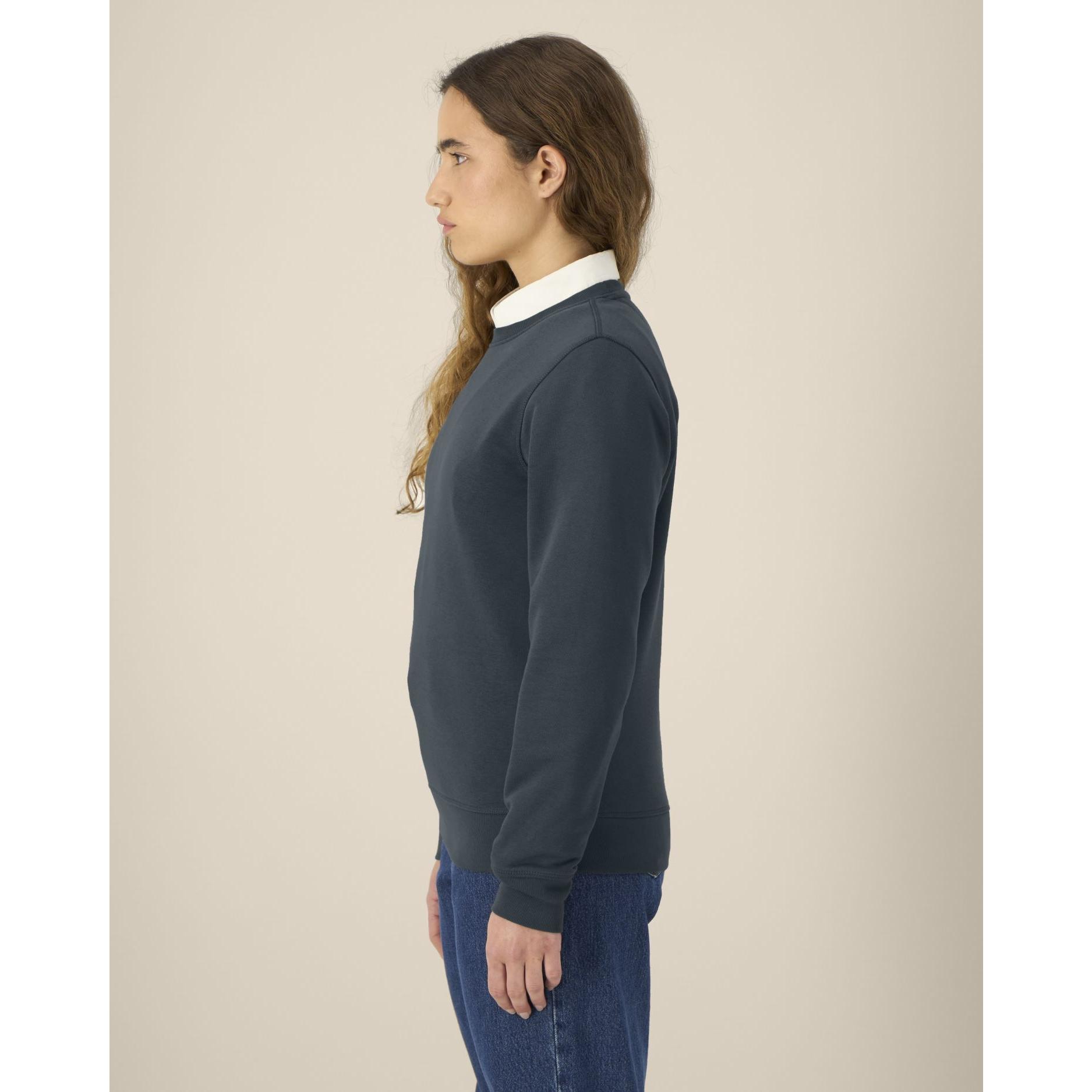 Bluză cu guler rotund Unisex Roller India Ink Grey 4XL
