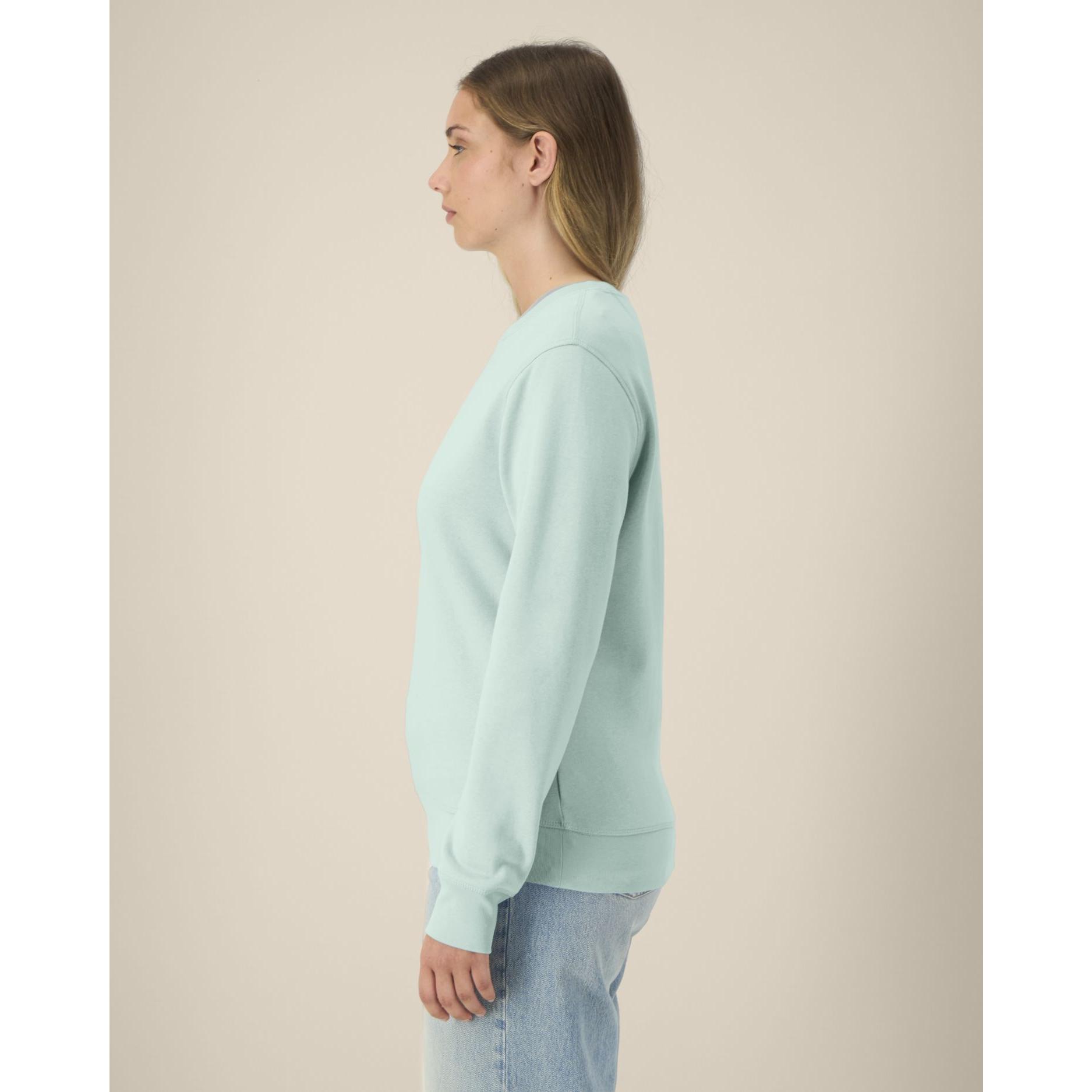 Bluză cu guler rotund Unisex Roller Caribbean Blue S
