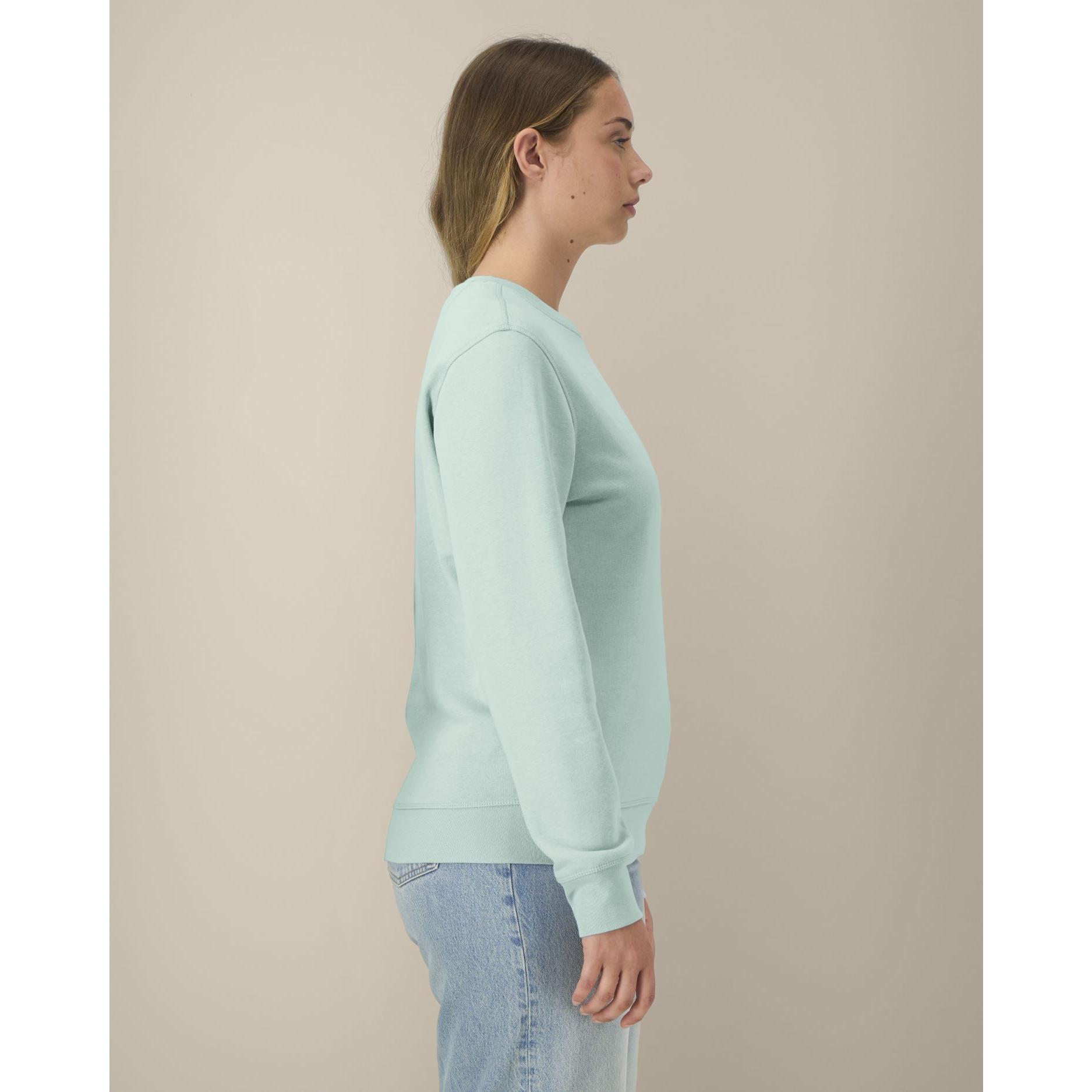 Bluză cu guler rotund Unisex Roller Caribbean Blue S