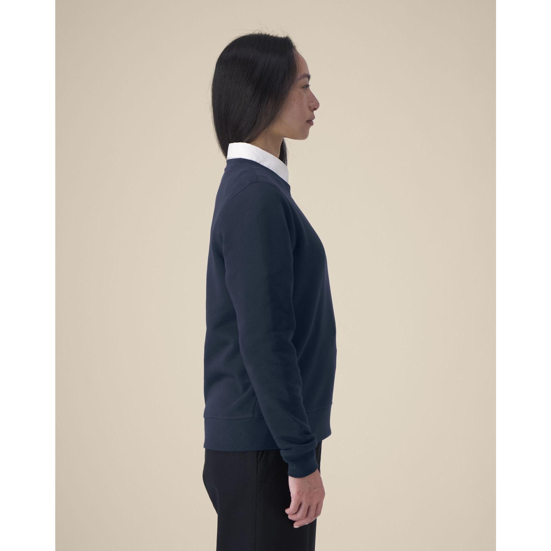 Bluză cu guler rotund Unisex Roller French Navy 2XS