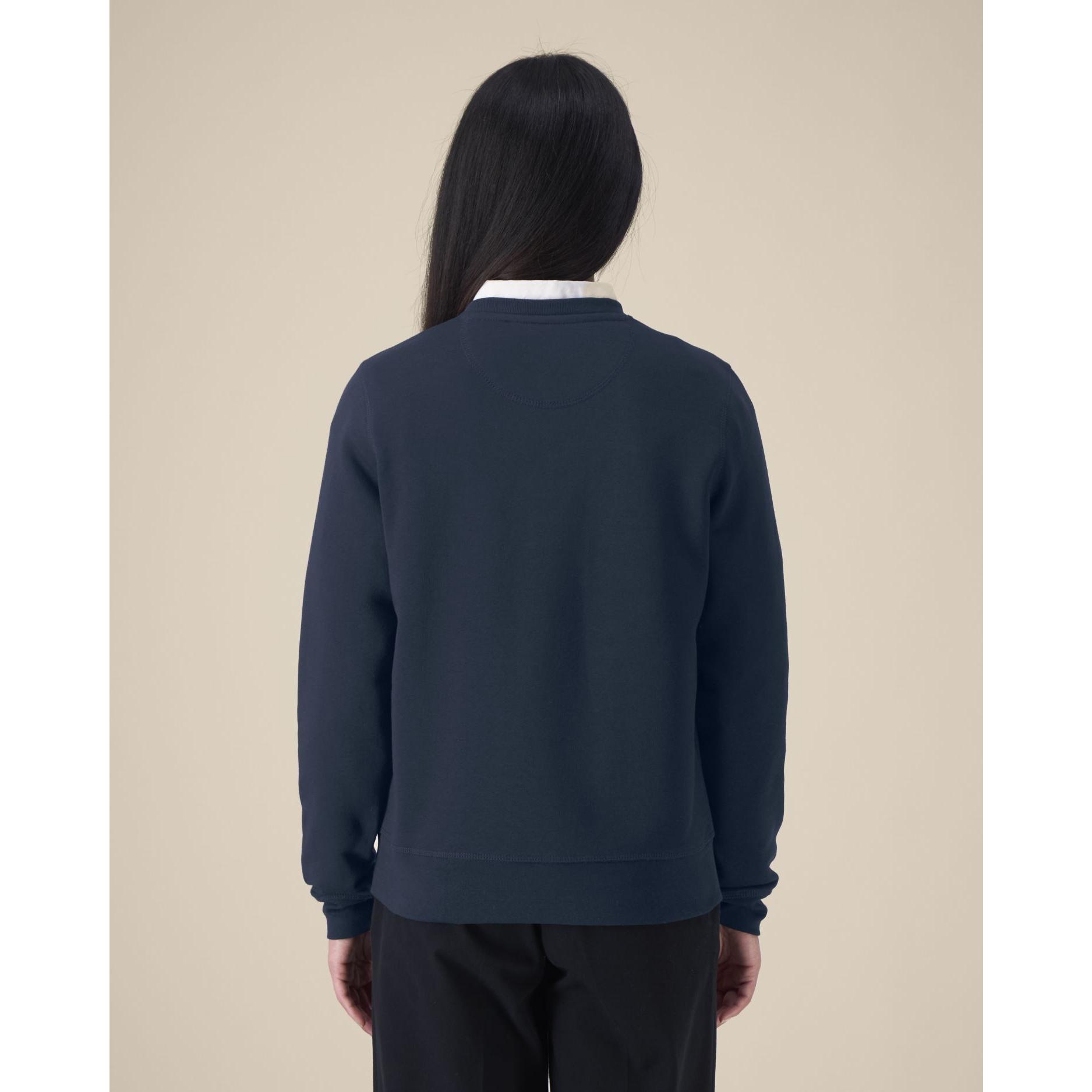 Bluză cu guler rotund Unisex Roller French Navy 2XS