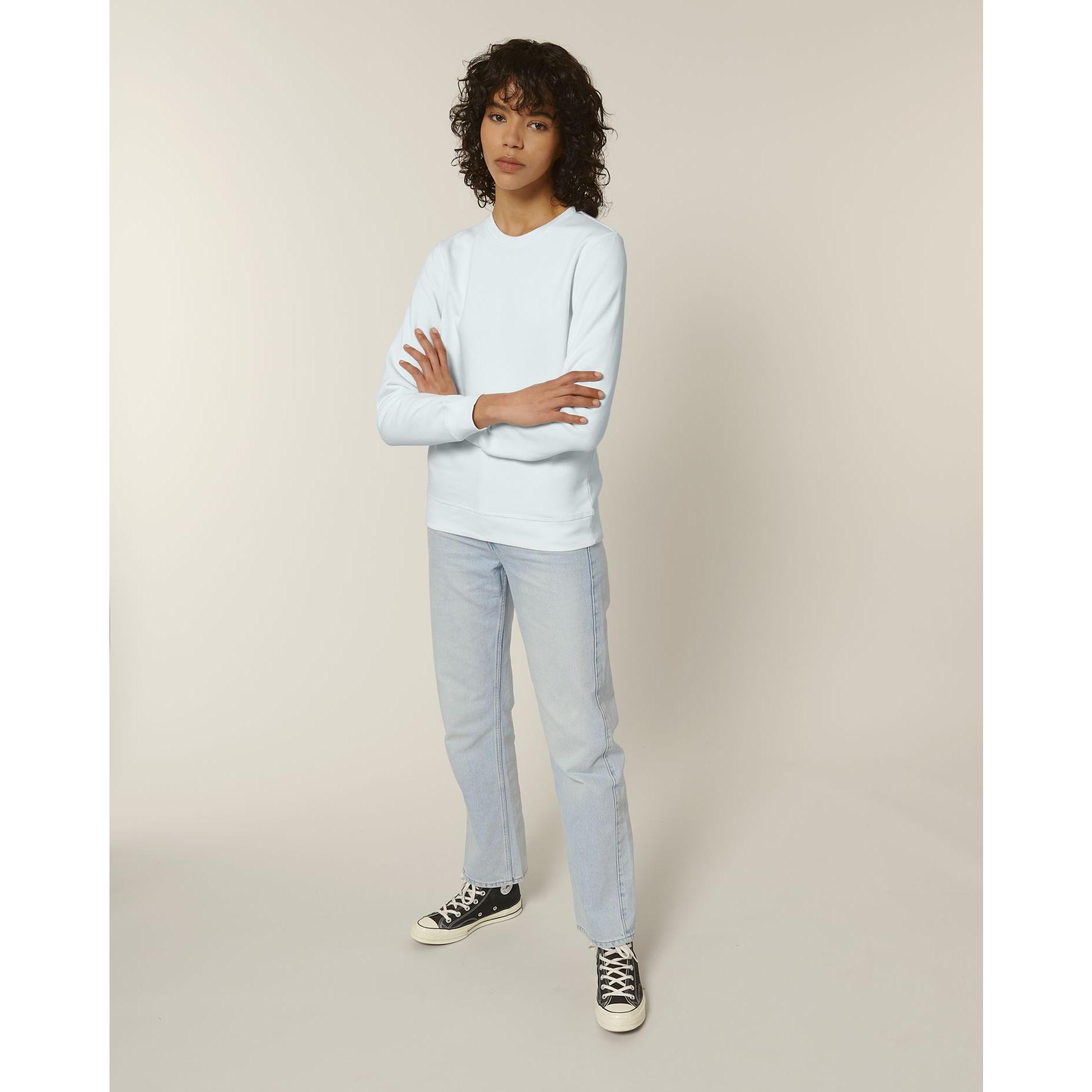 Bluză cu guler rotund Unisex Roller Blue Ice 2XS