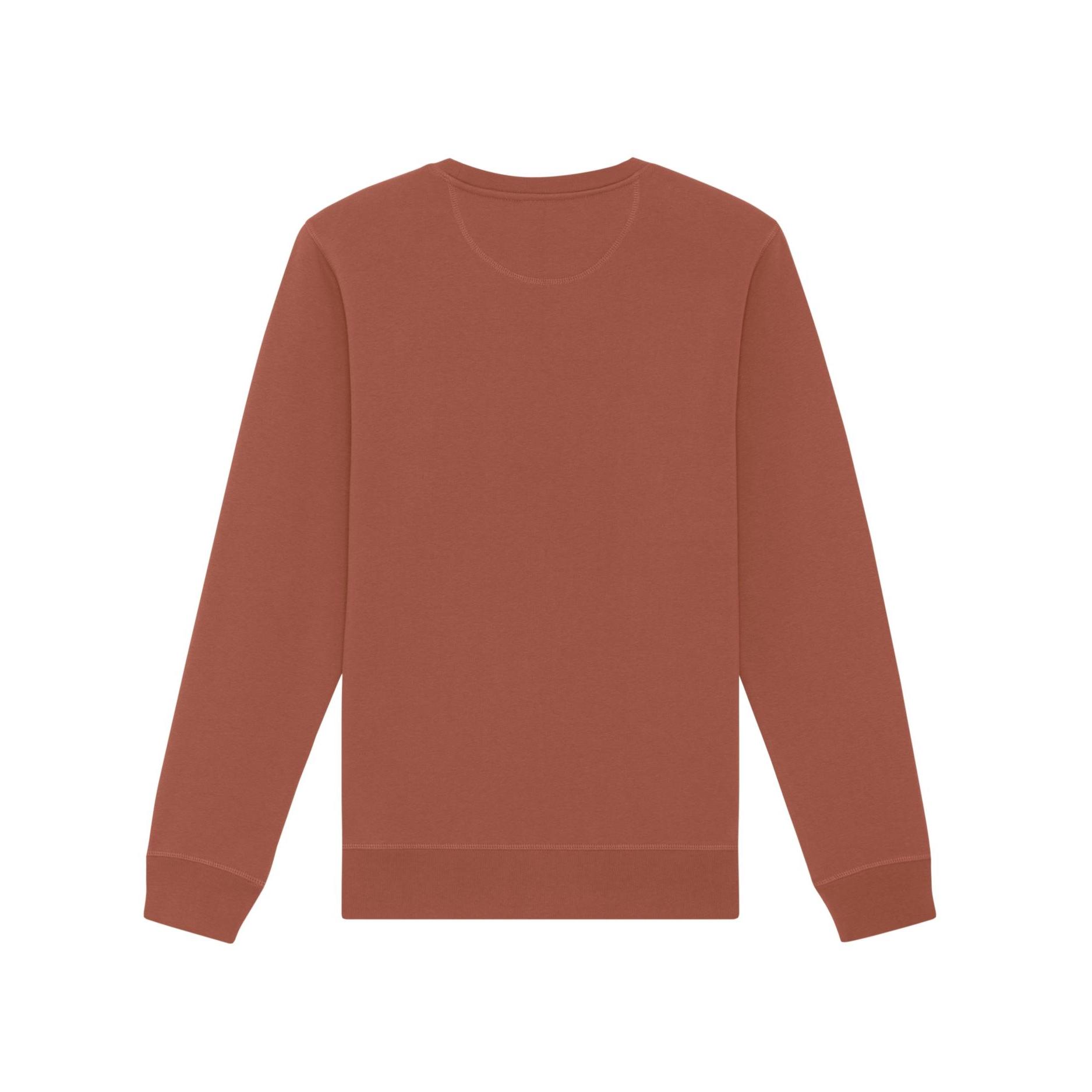 Bluză cu guler rotund Unisex Roller Heritage Brown 2XS