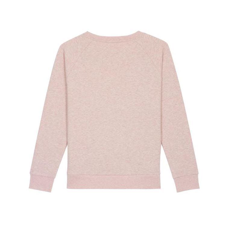 Bluză cu guler rotund pentru femei Stella Dazzler Cream Heather Pink XS