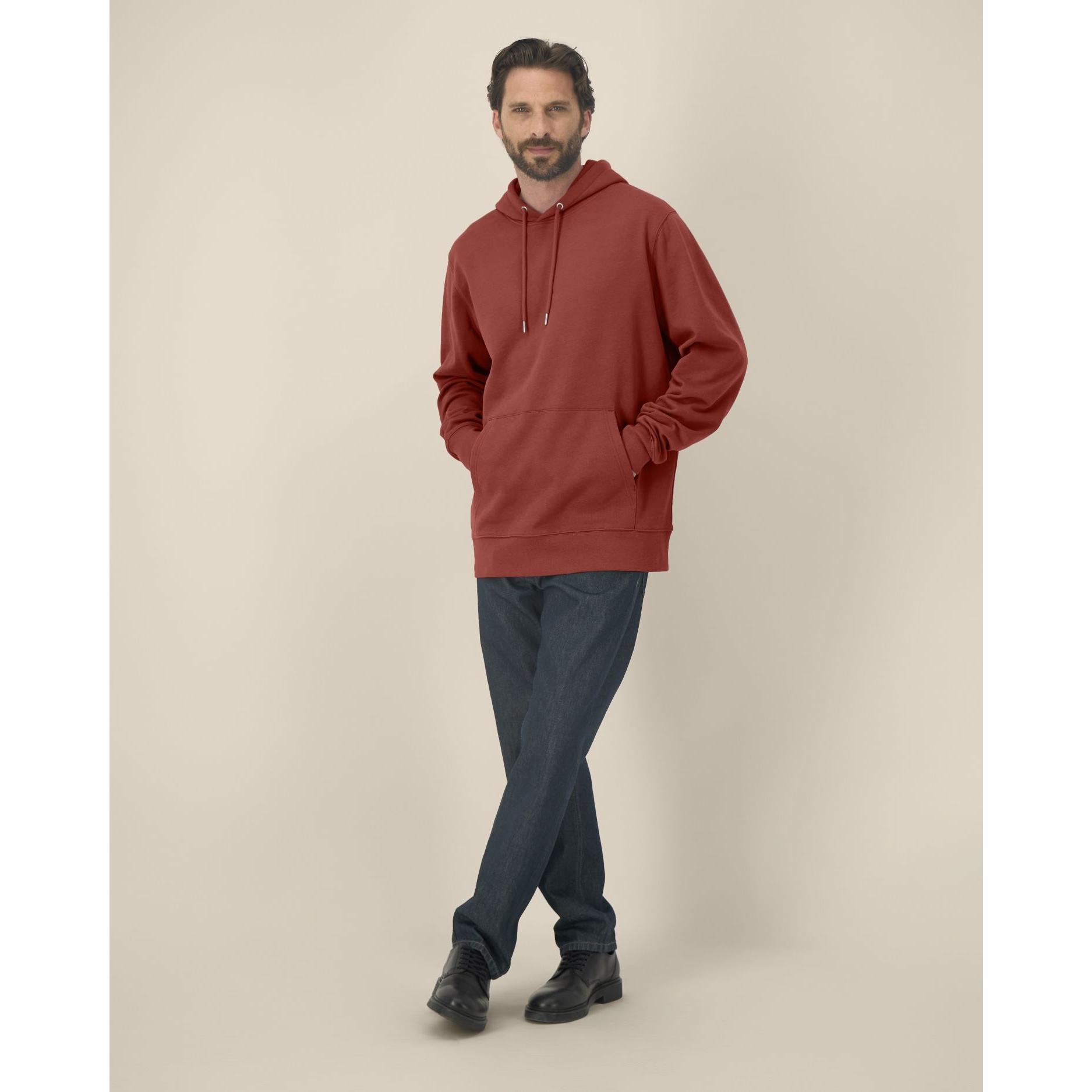 Hanorac cu glugă Unisex Cruiser 2.0 Earthy Red 2XS