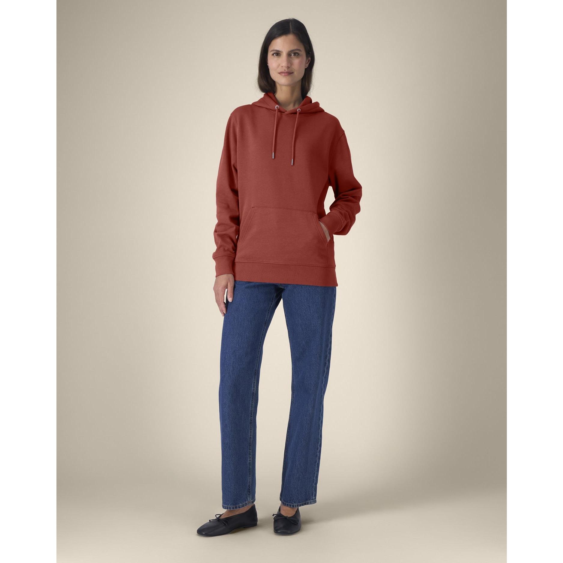 Hanorac cu glugă Unisex Cruiser 2.0 Earthy Red 2XS