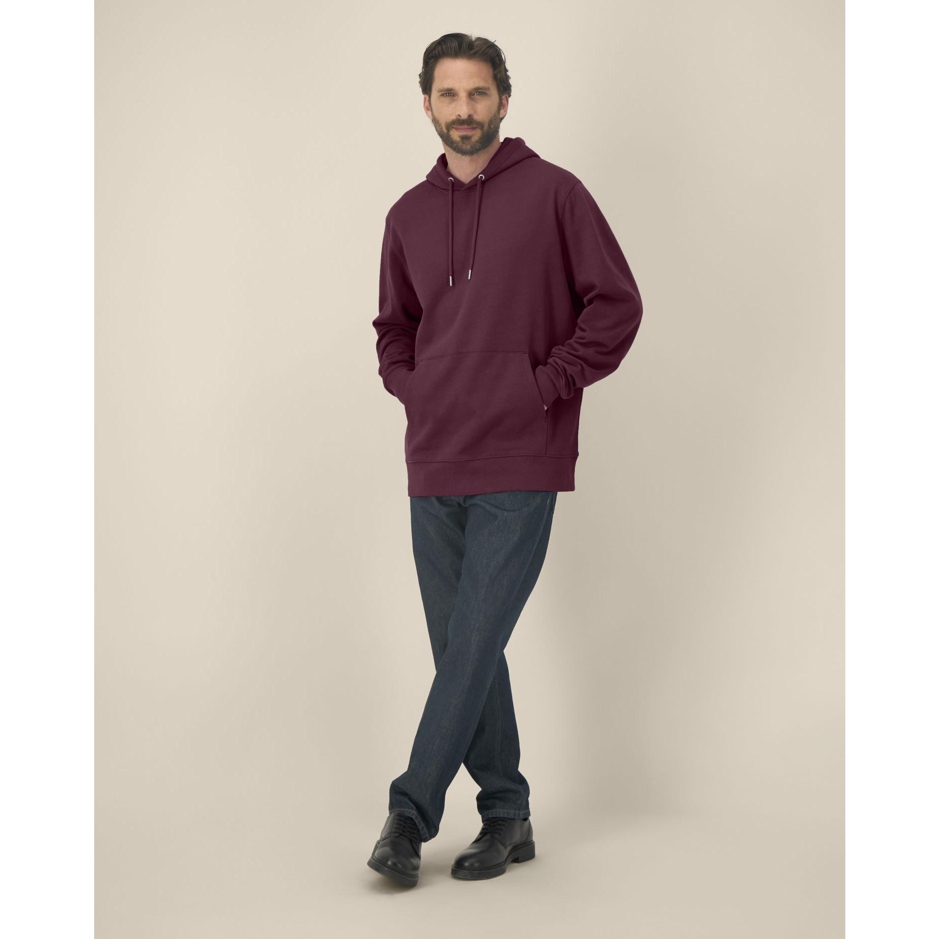 Hanorac cu glugă Unisex Cruiser 2.0 Deep Plum 3XL