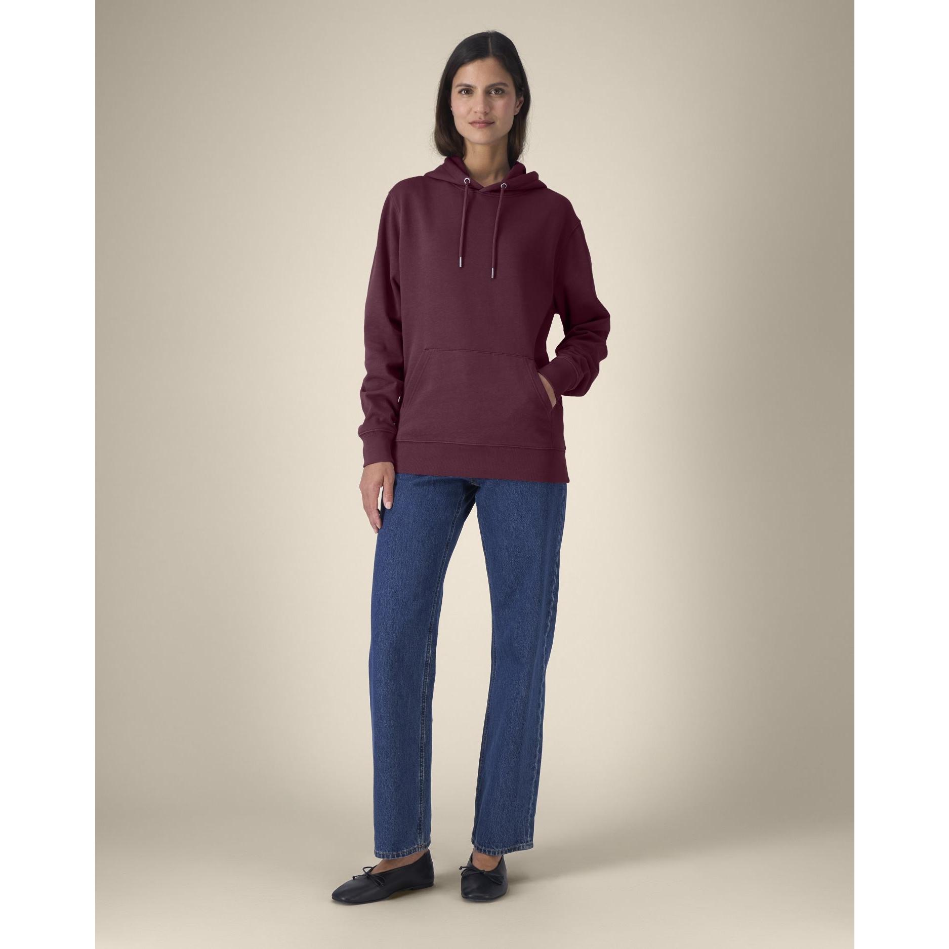 Hanorac cu glugă Unisex Cruiser 2.0 Deep Plum 3XL