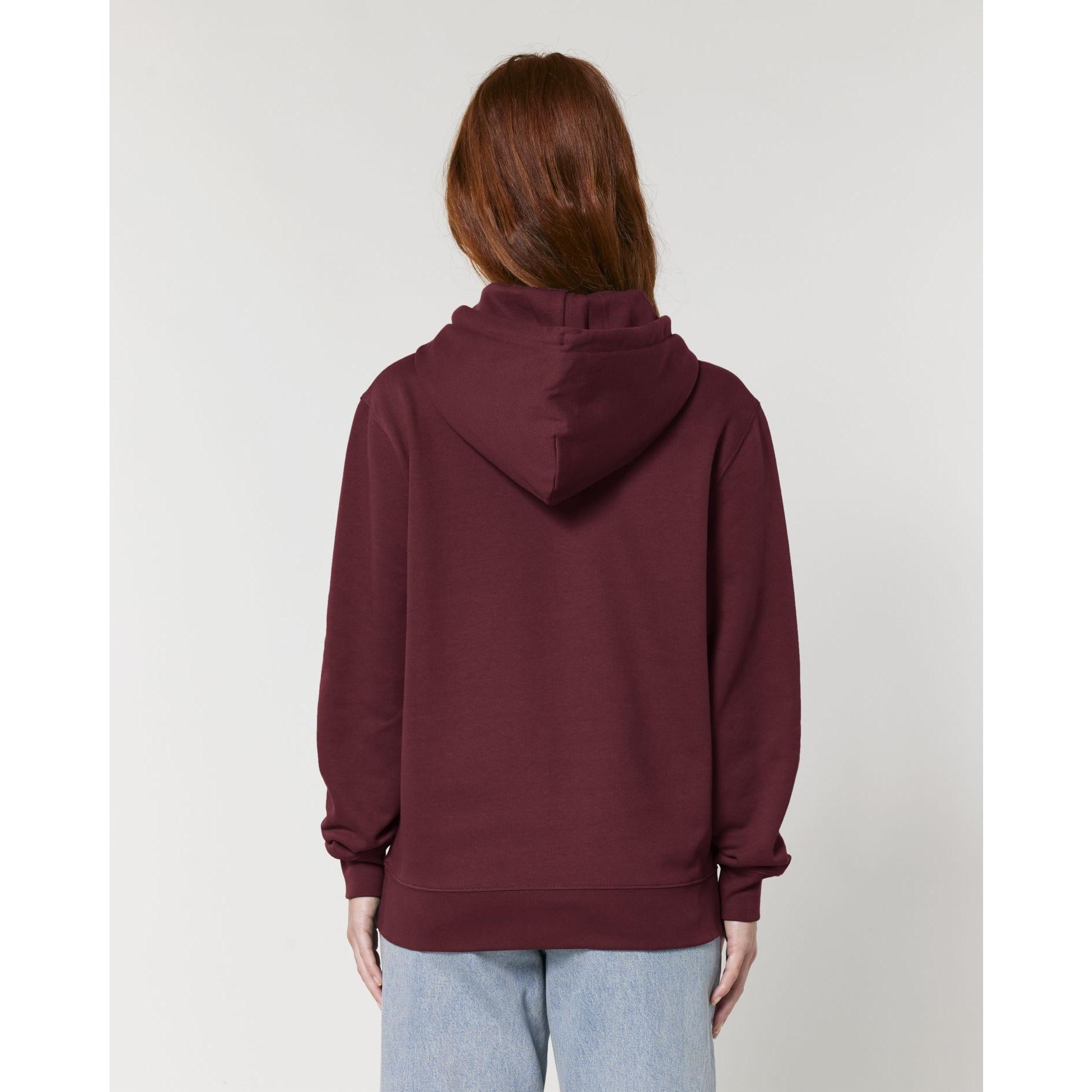 Hanorac cu glugă Unisex Cruiser 2.0 Burgundy 2XS