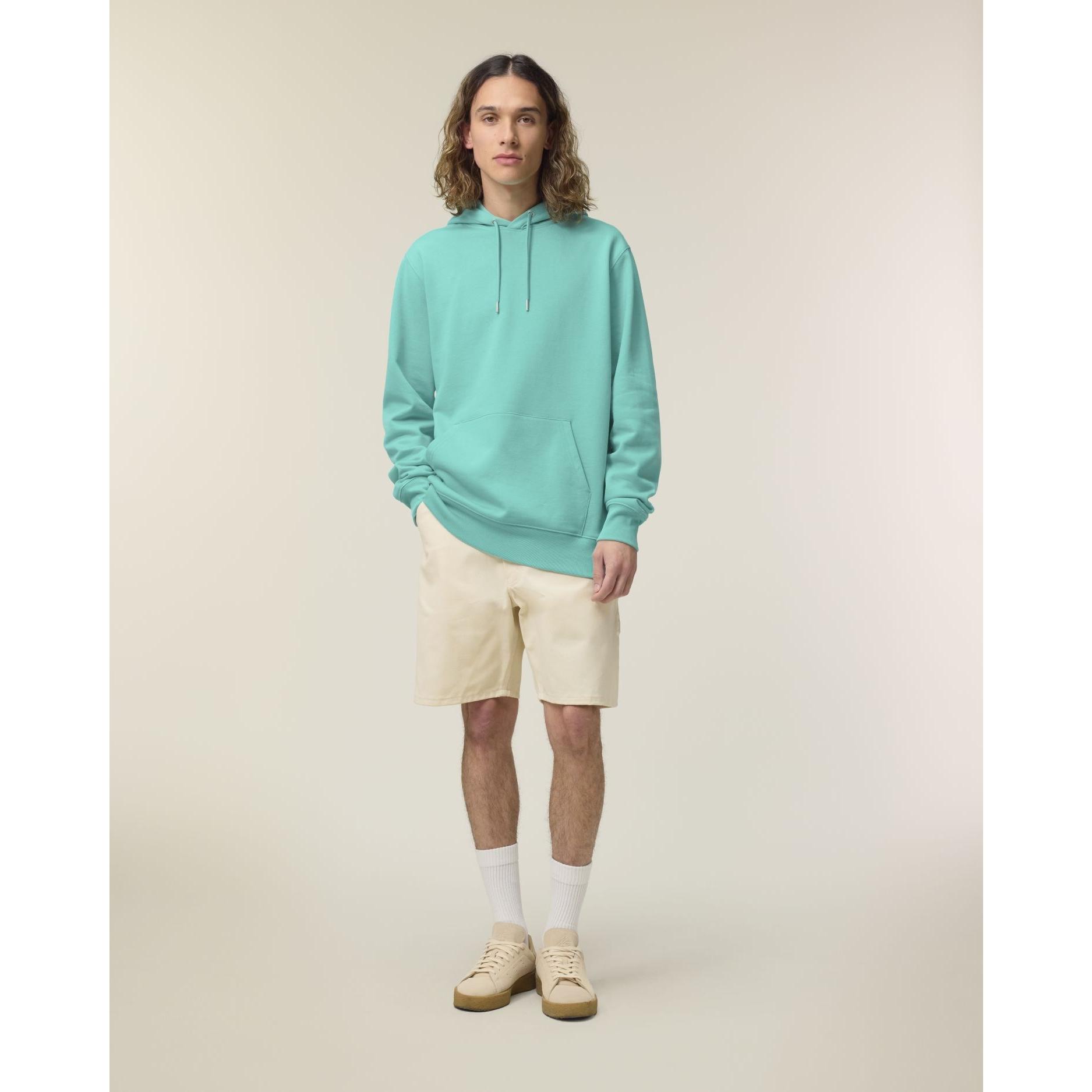 Hanorac cu glugă Unisex Cruiser 2.0 Pool Blue 2XS