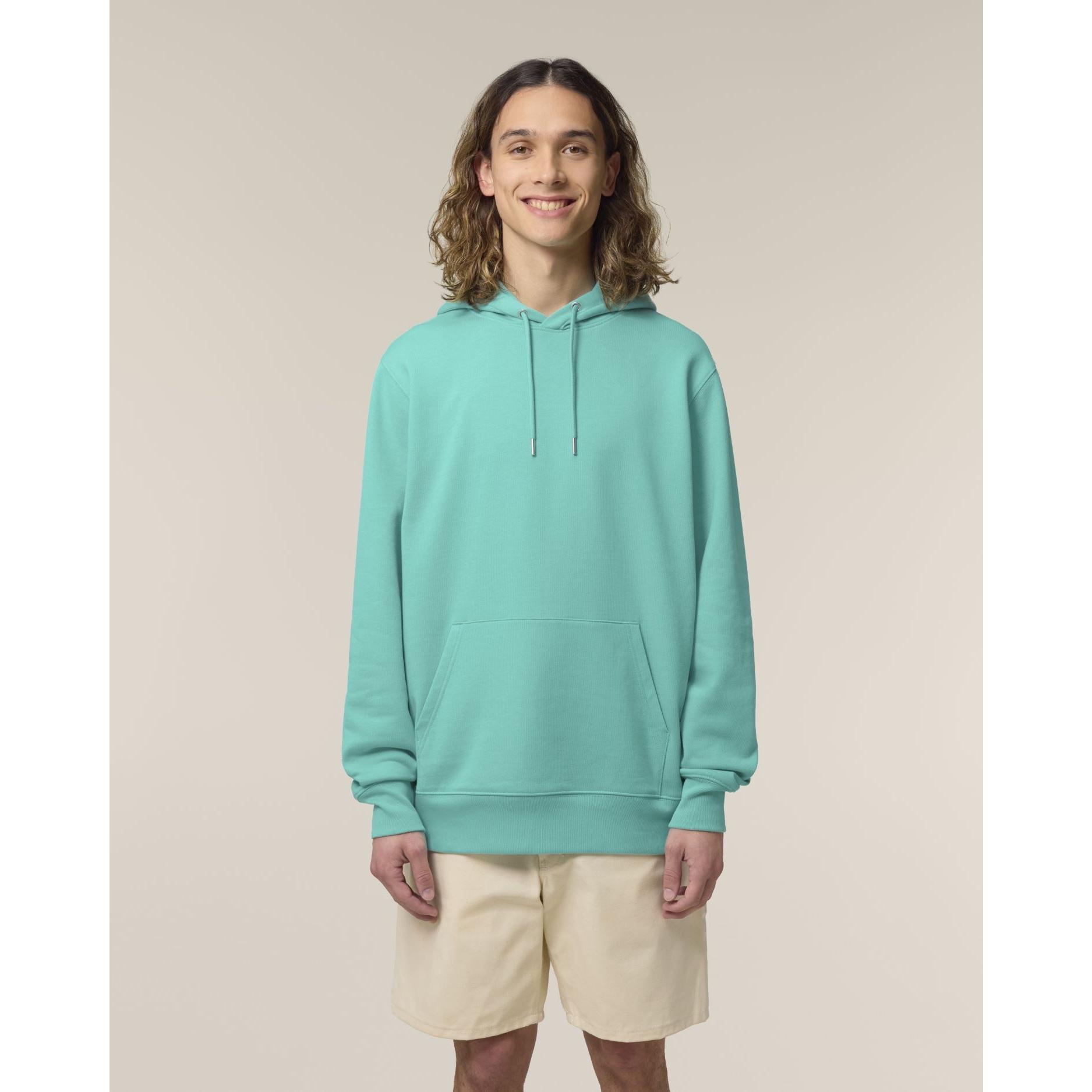 Hanorac cu glugă Unisex Cruiser 2.0 Pool Blue 2XS