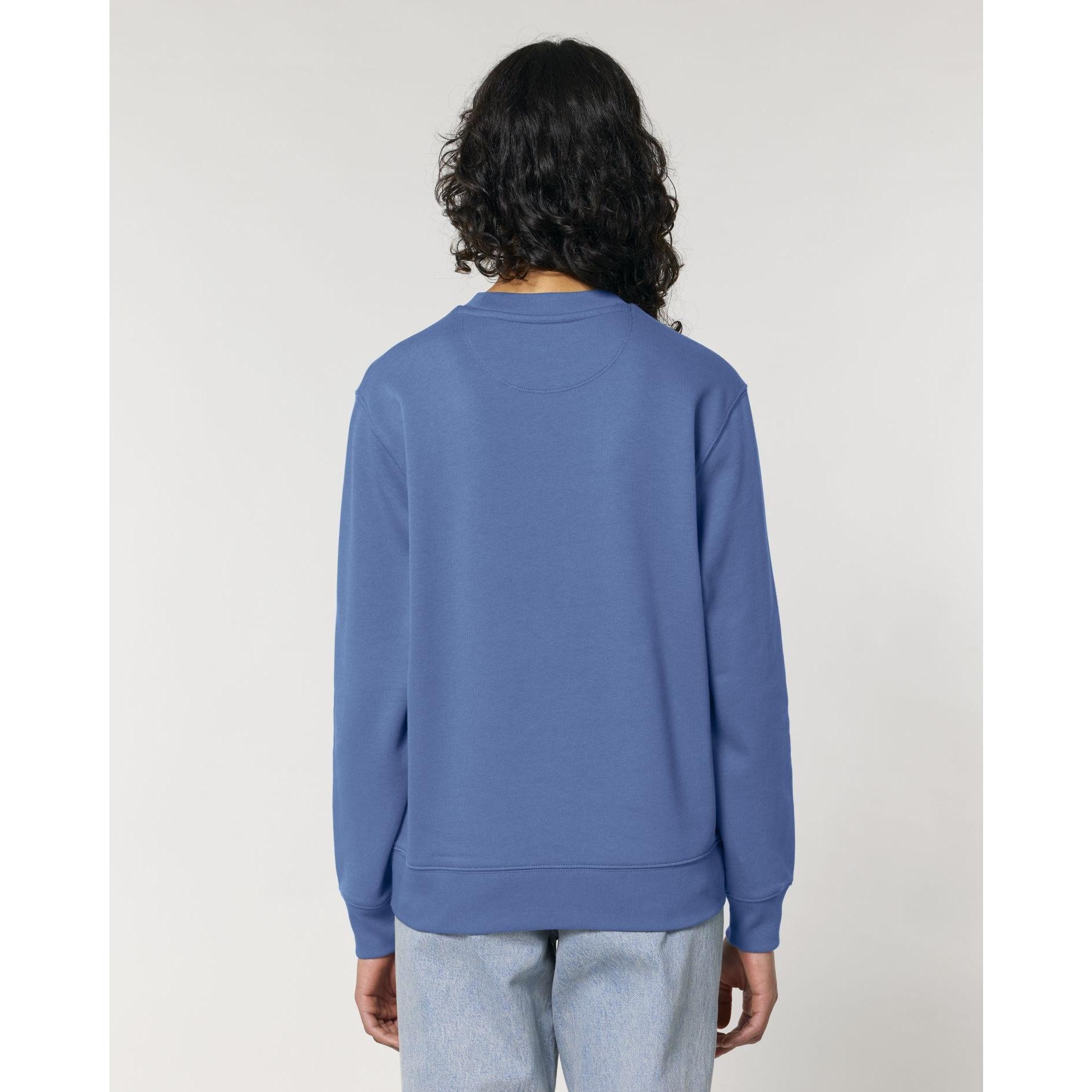 Bluză cu guler rotund Unisex Changer 2.0 Bright Blue 2XS