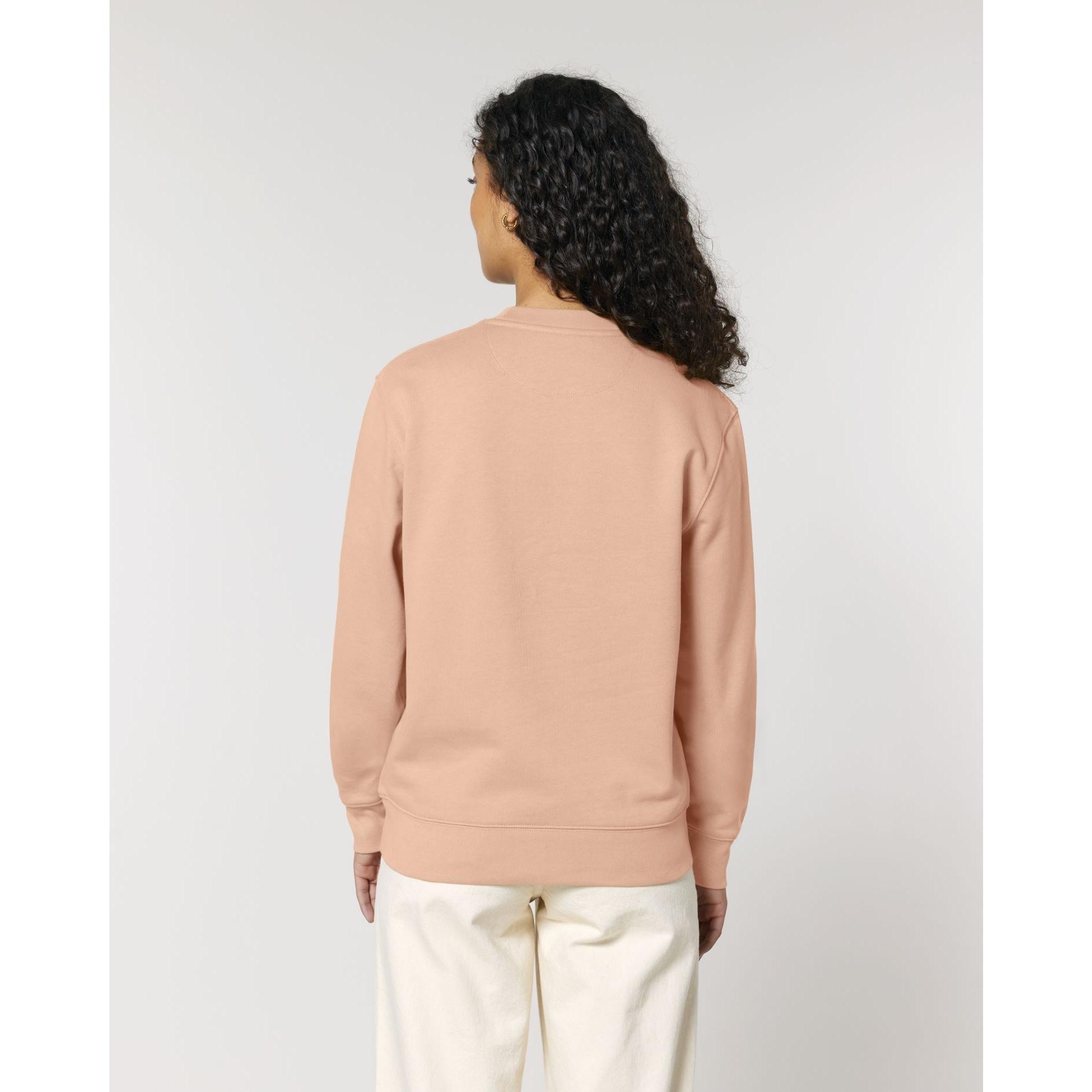 Bluză cu guler rotund Unisex Changer 2.0 Fraiche Peche XS