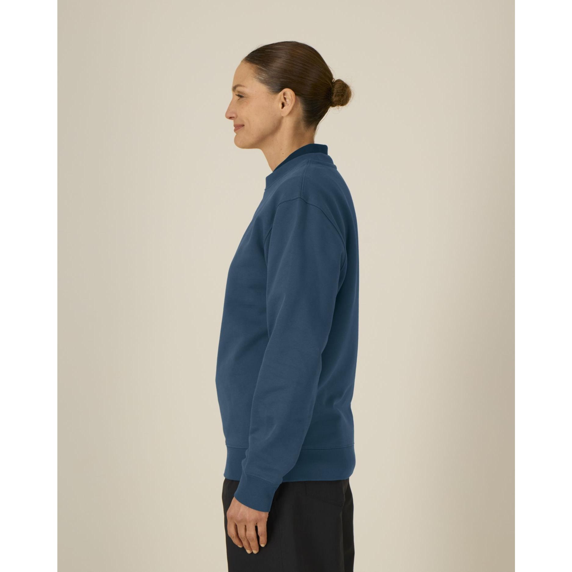 Bluză cu guler rotund Unisex Changer 2.0 Deep Teal L