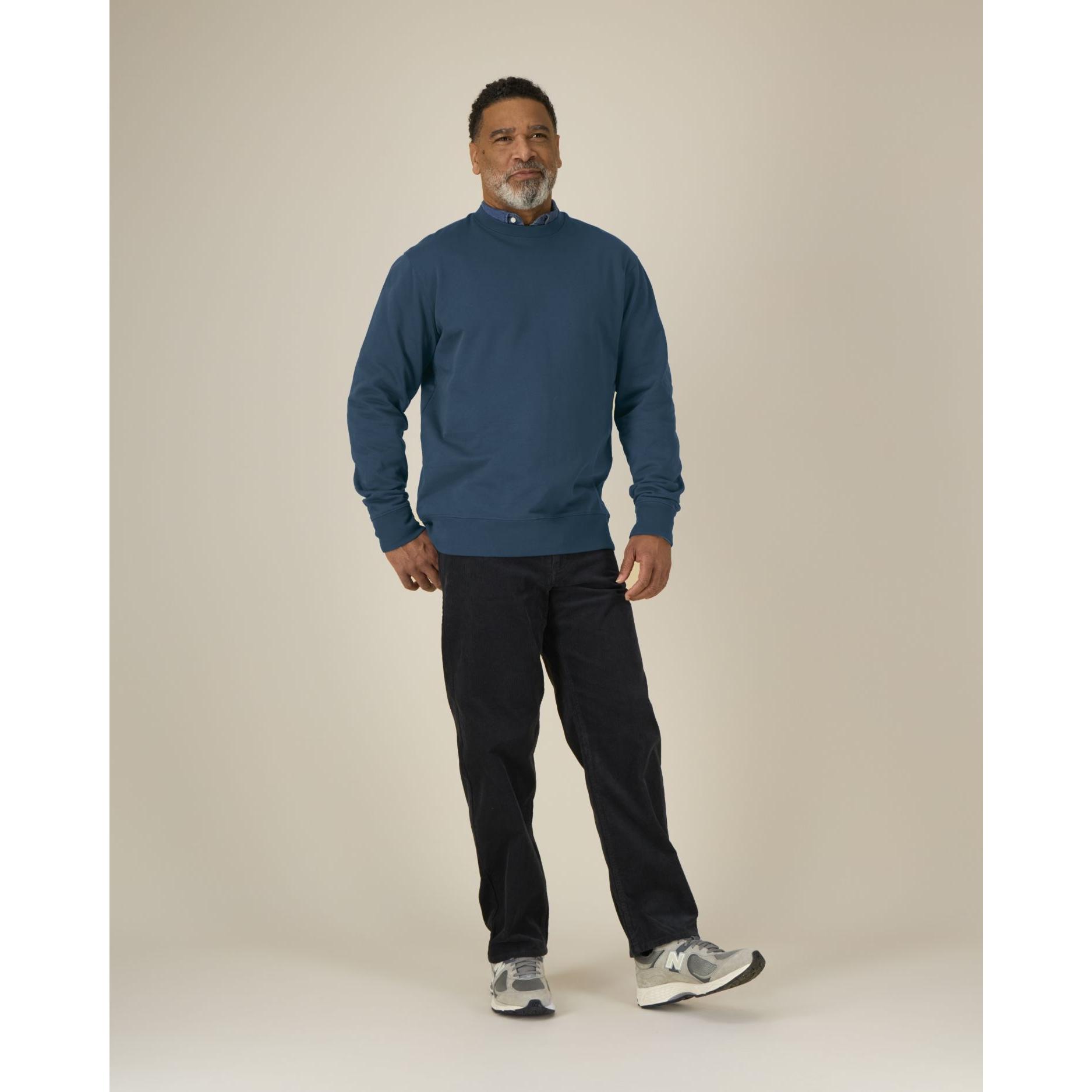 Bluză cu guler rotund Unisex Changer 2.0 Deep Teal L