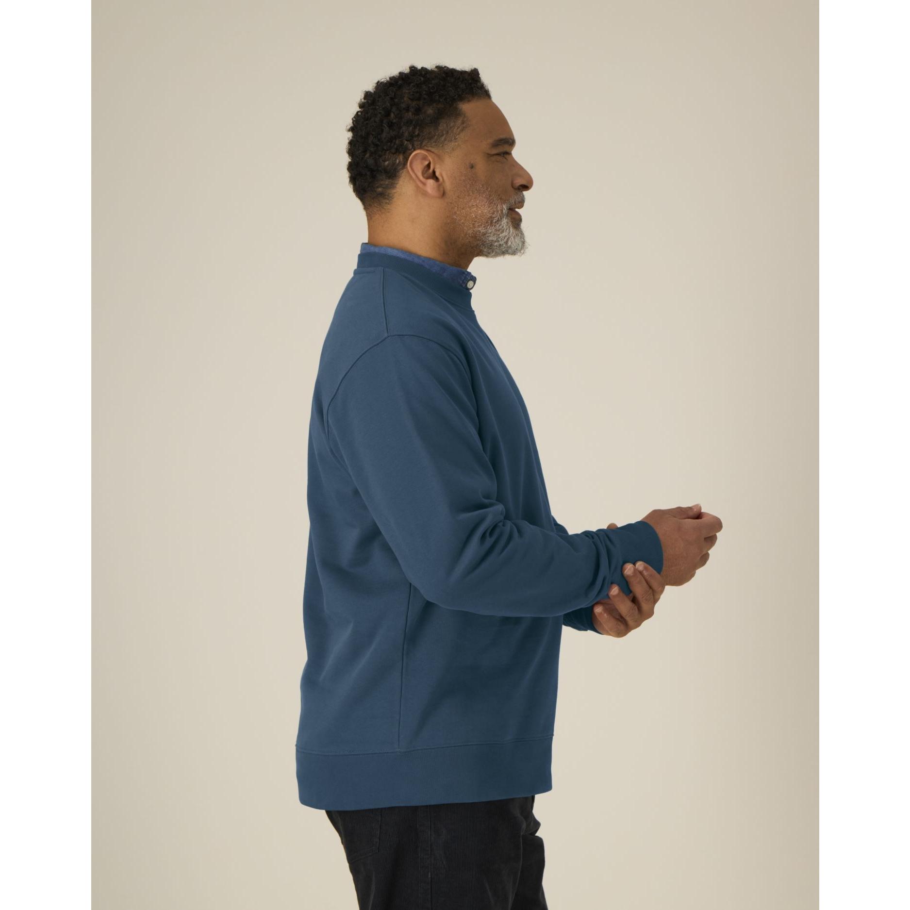Bluză cu guler rotund Unisex Changer 2.0 Deep Teal L