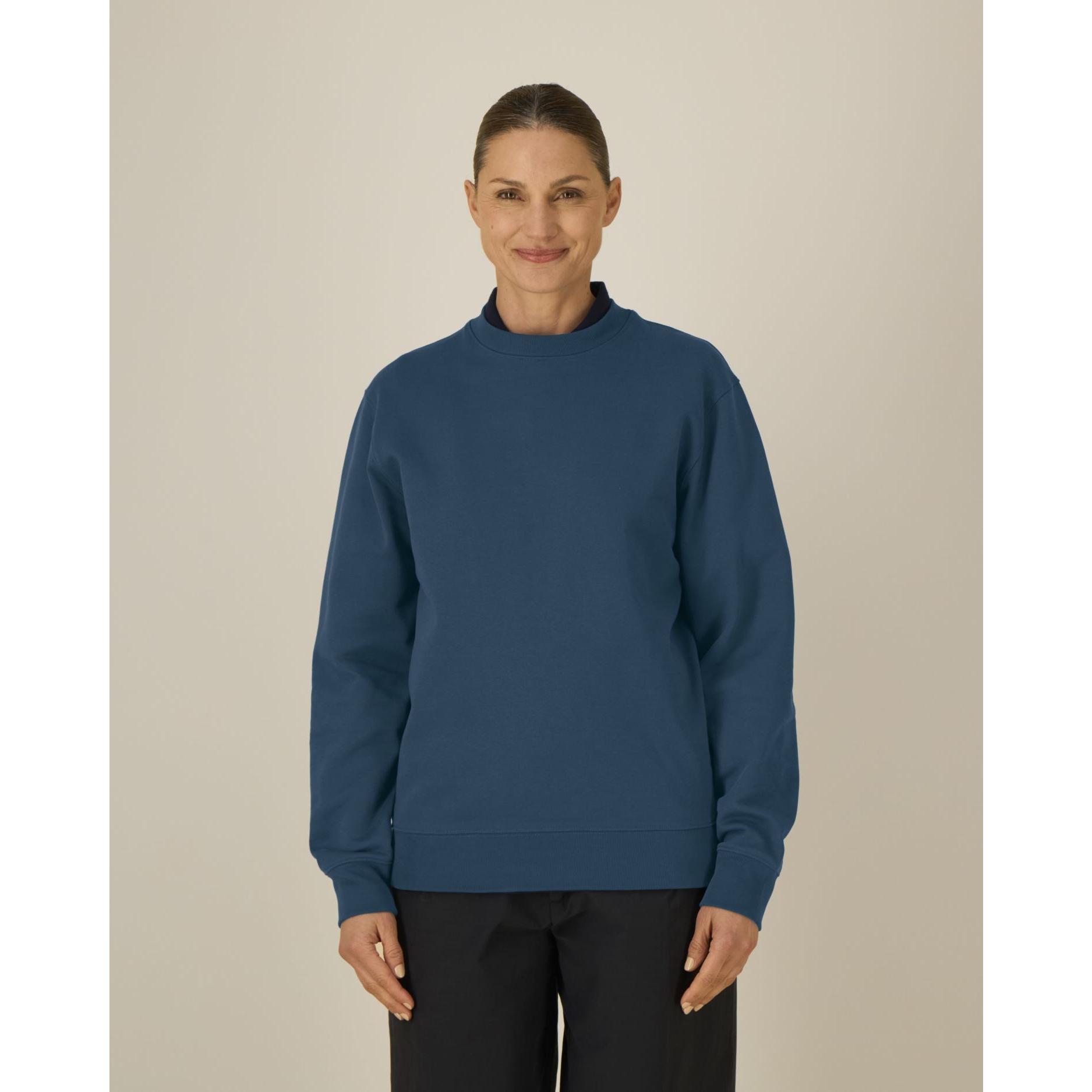 Bluză cu guler rotund Unisex Changer 2.0 Deep Teal L